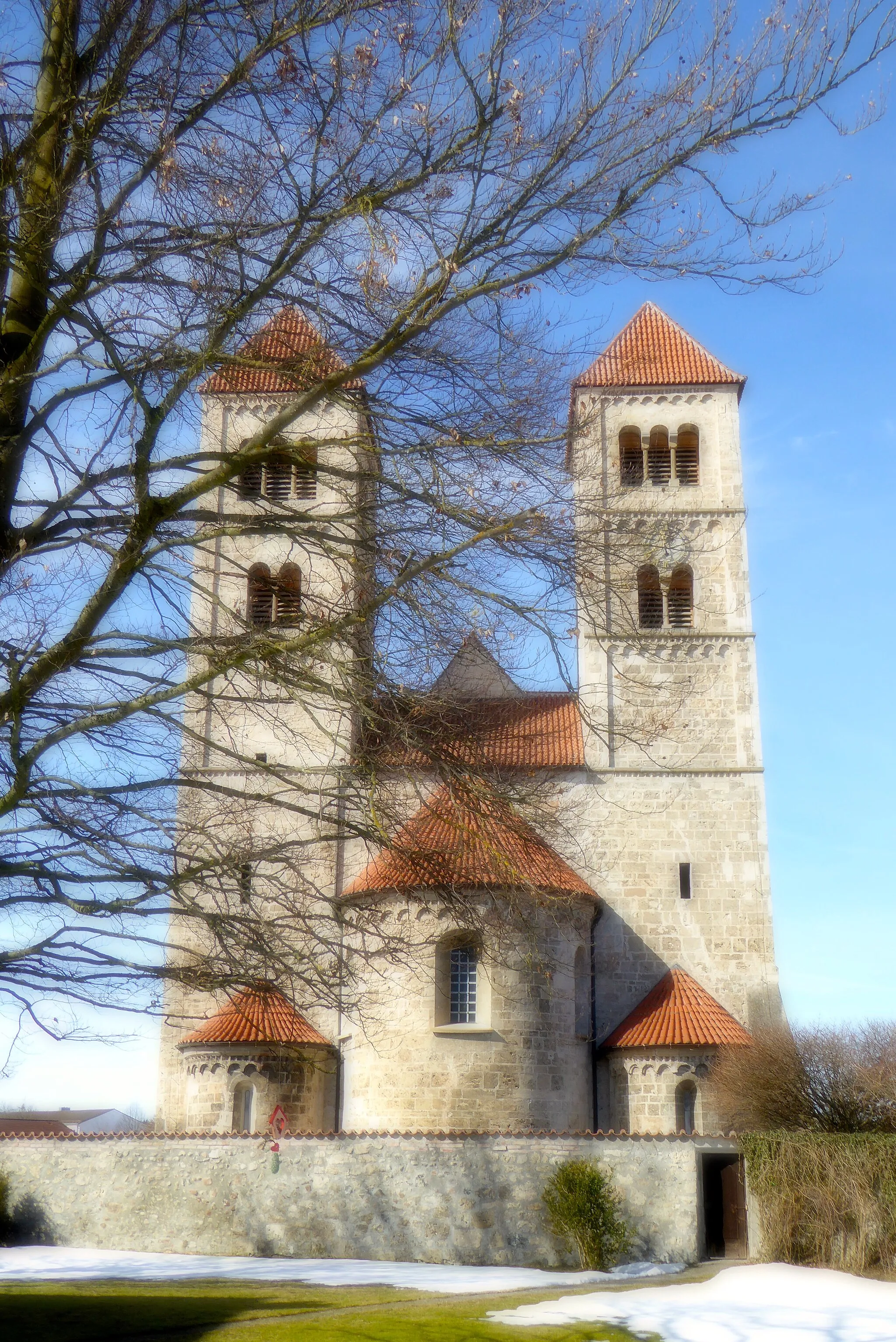 Photo showing: Basilika St.Michael Altenstadt von Süden