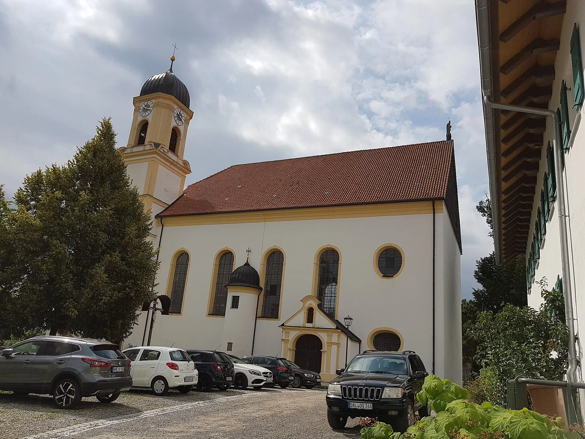 Photo showing: Bernbeuren, Pfarrkirche St. Nikolaus