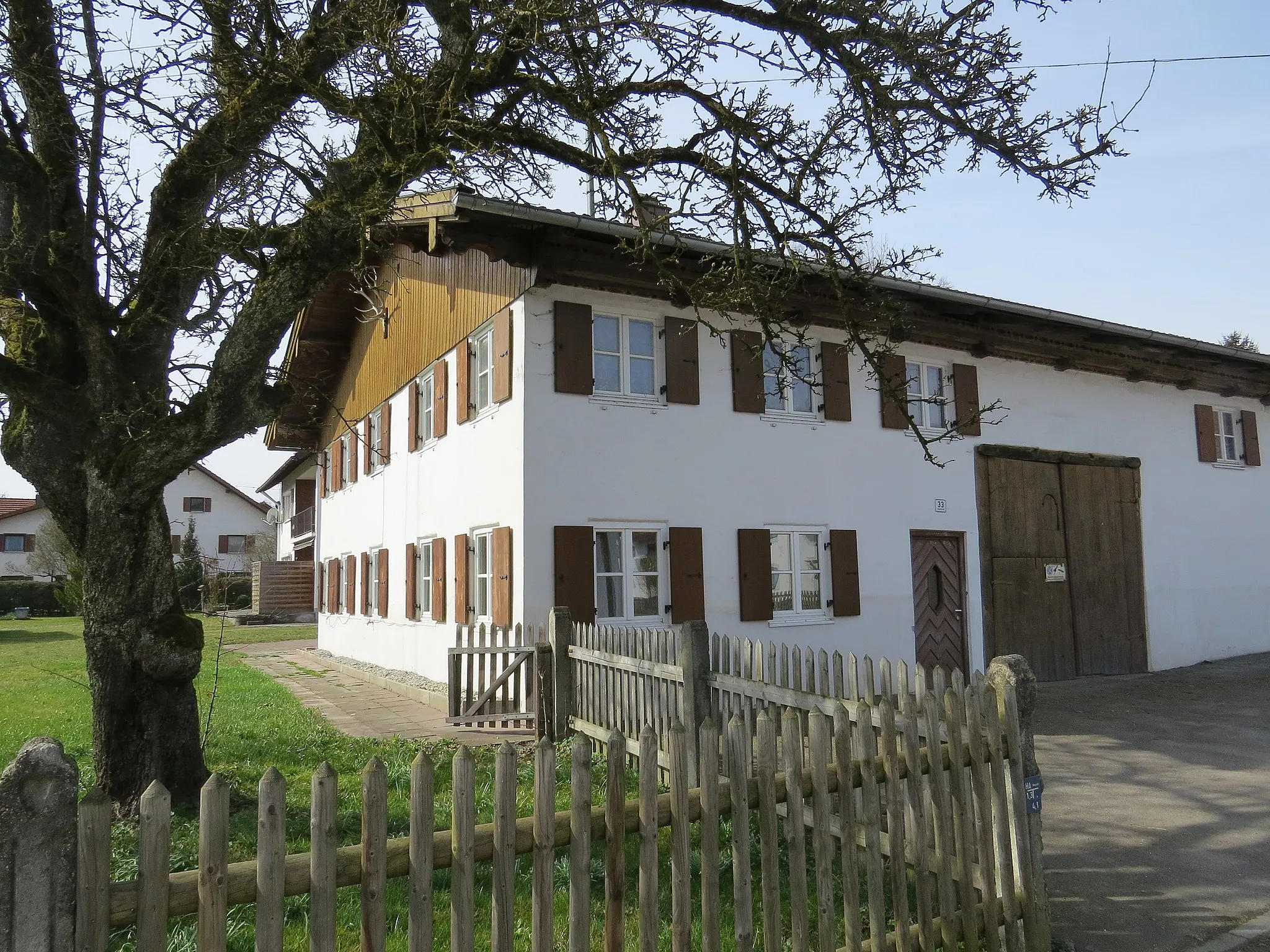 Photo showing: Hauptstr. 33 in Denklingen