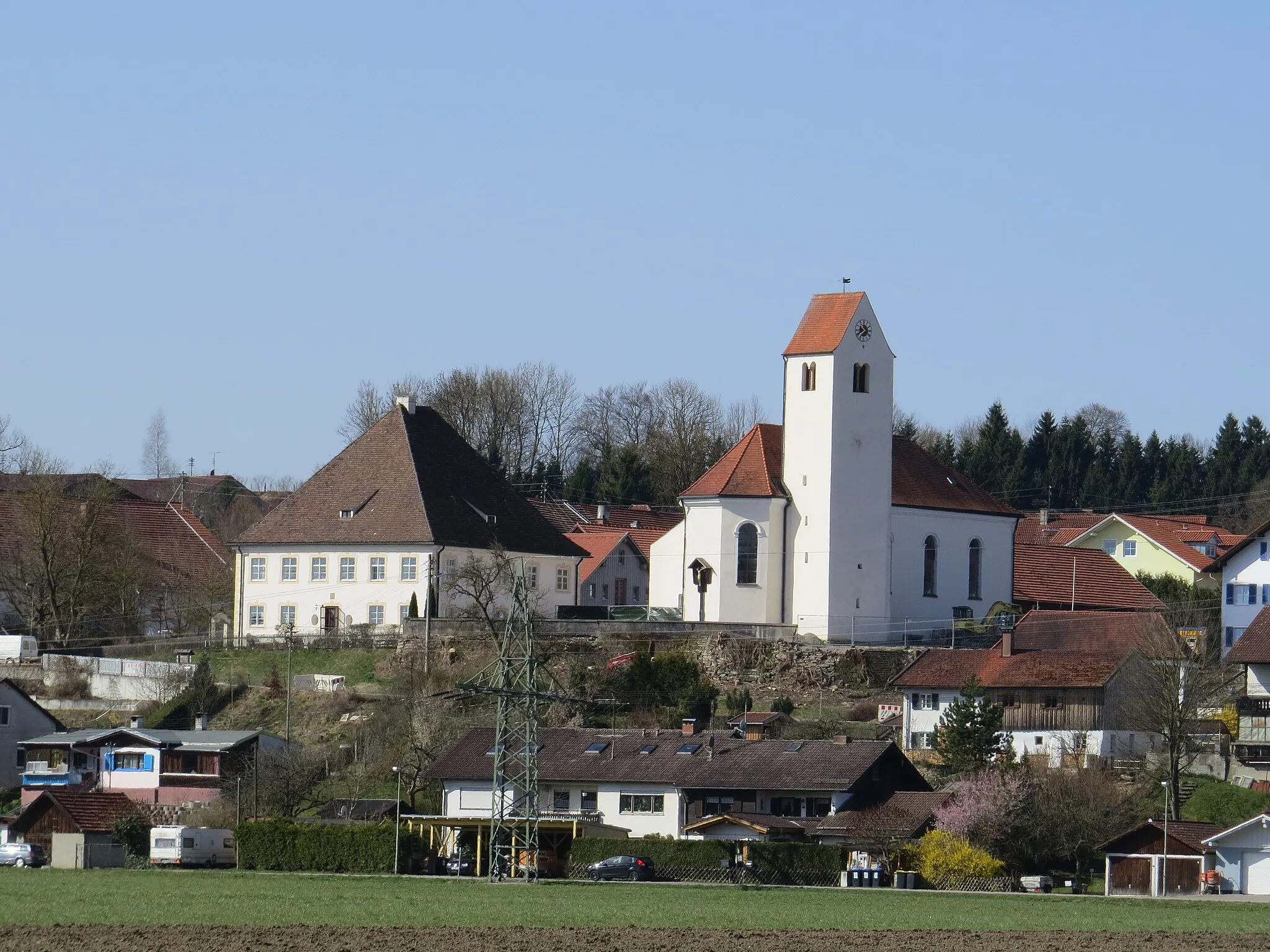 Photo showing: Epfach von Nordosten, Denklingen