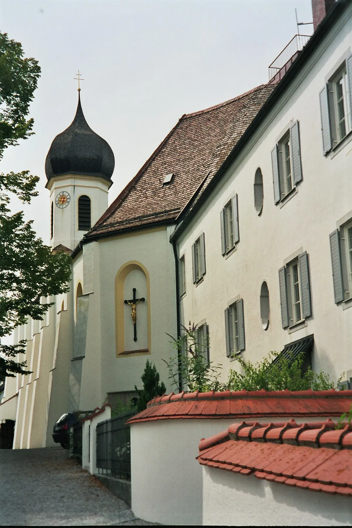 Photo showing: Die Wallfahrtskirche auf dem Peißenberg
Autor: Benutzer:Jan G