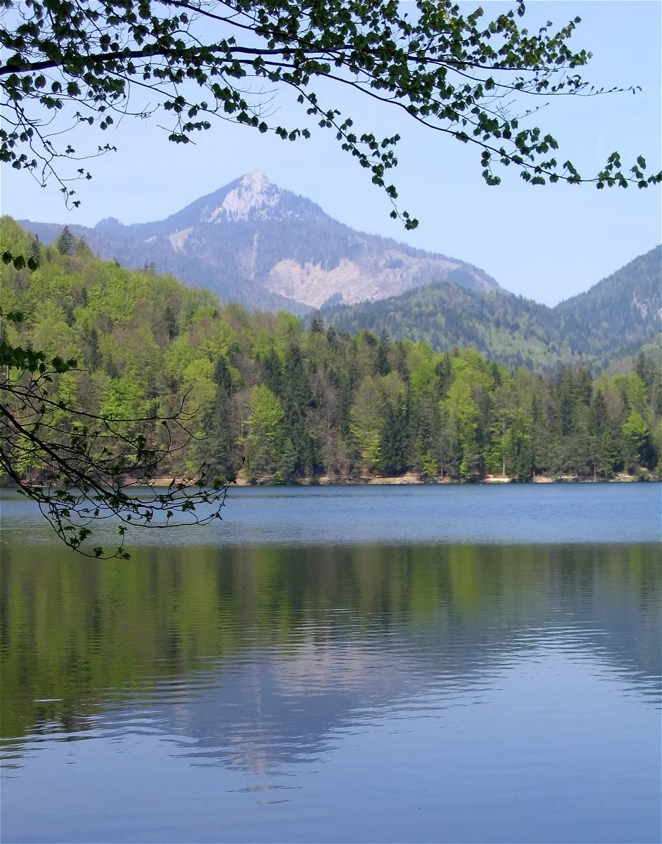 Photo showing: Hechtsee mit Brünnstein