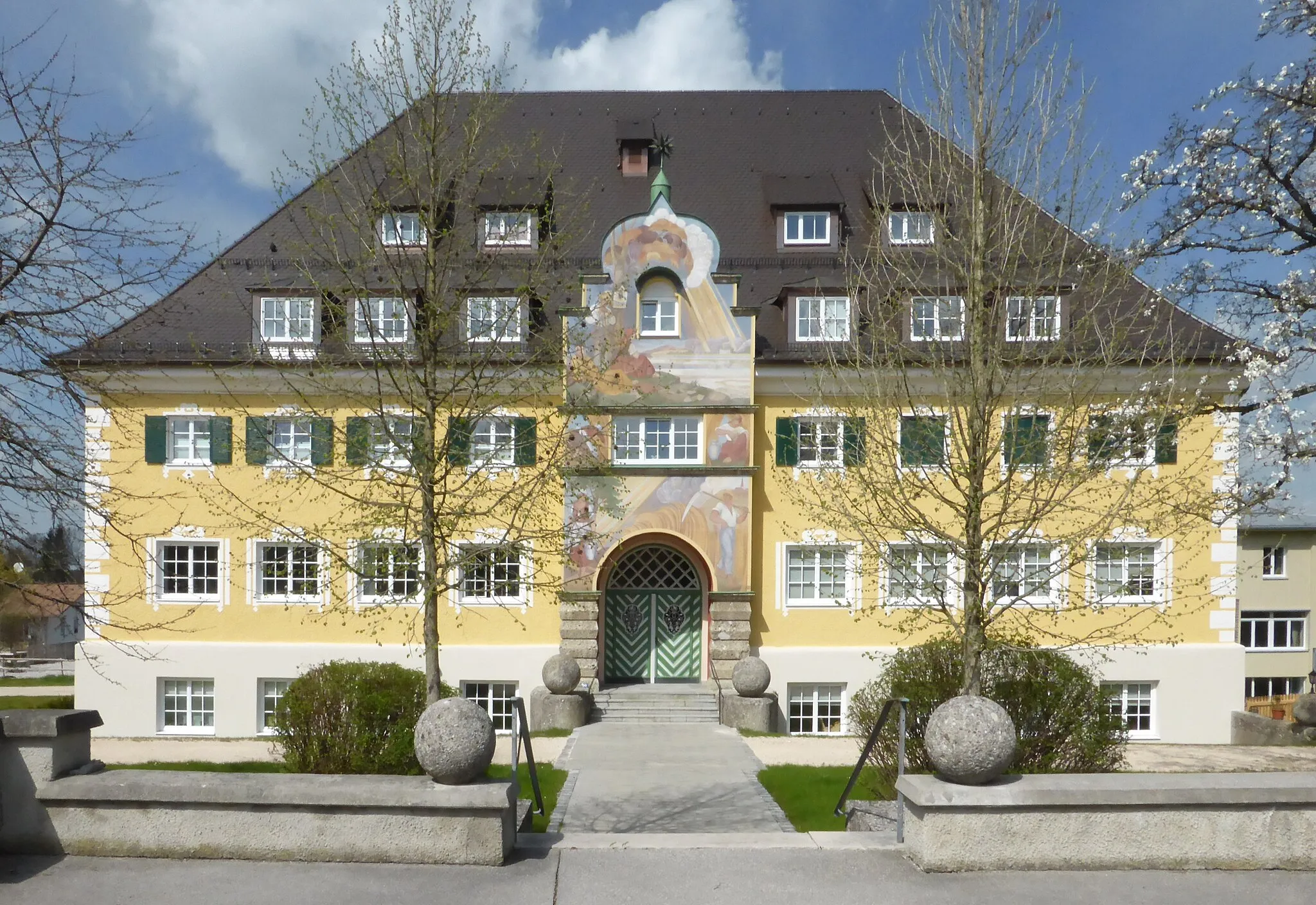 Photo showing: Laufen (Salzach), Landwirtschaftsschule.