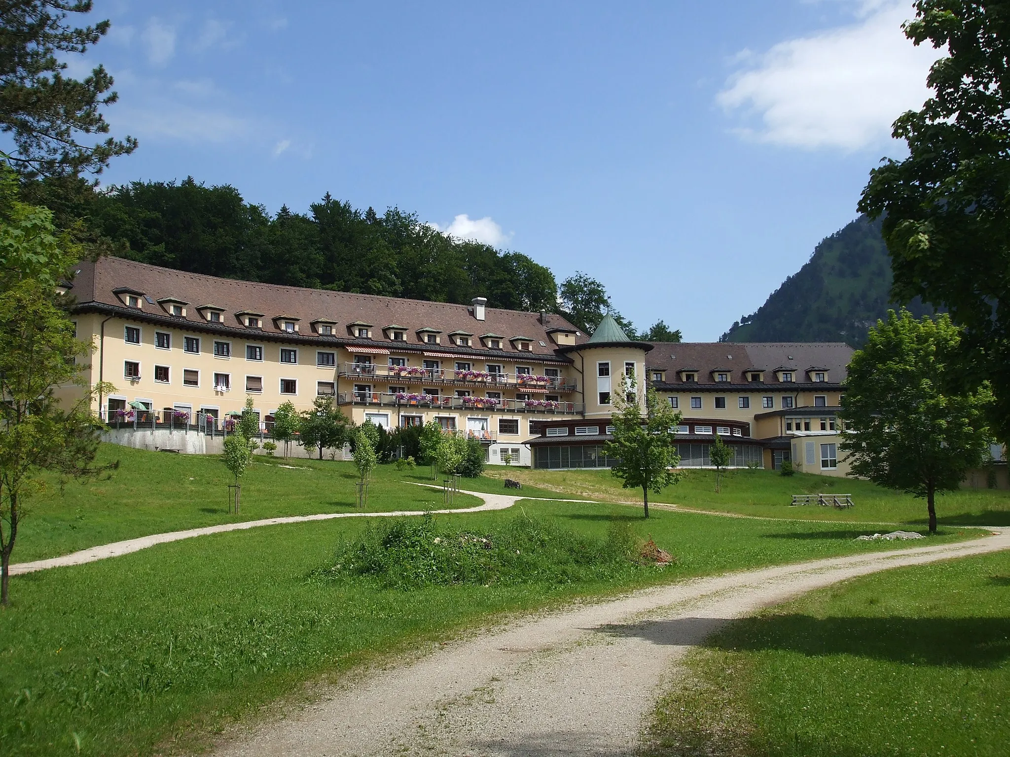 Photo showing: Chiemgau-Klink in Marquartstein