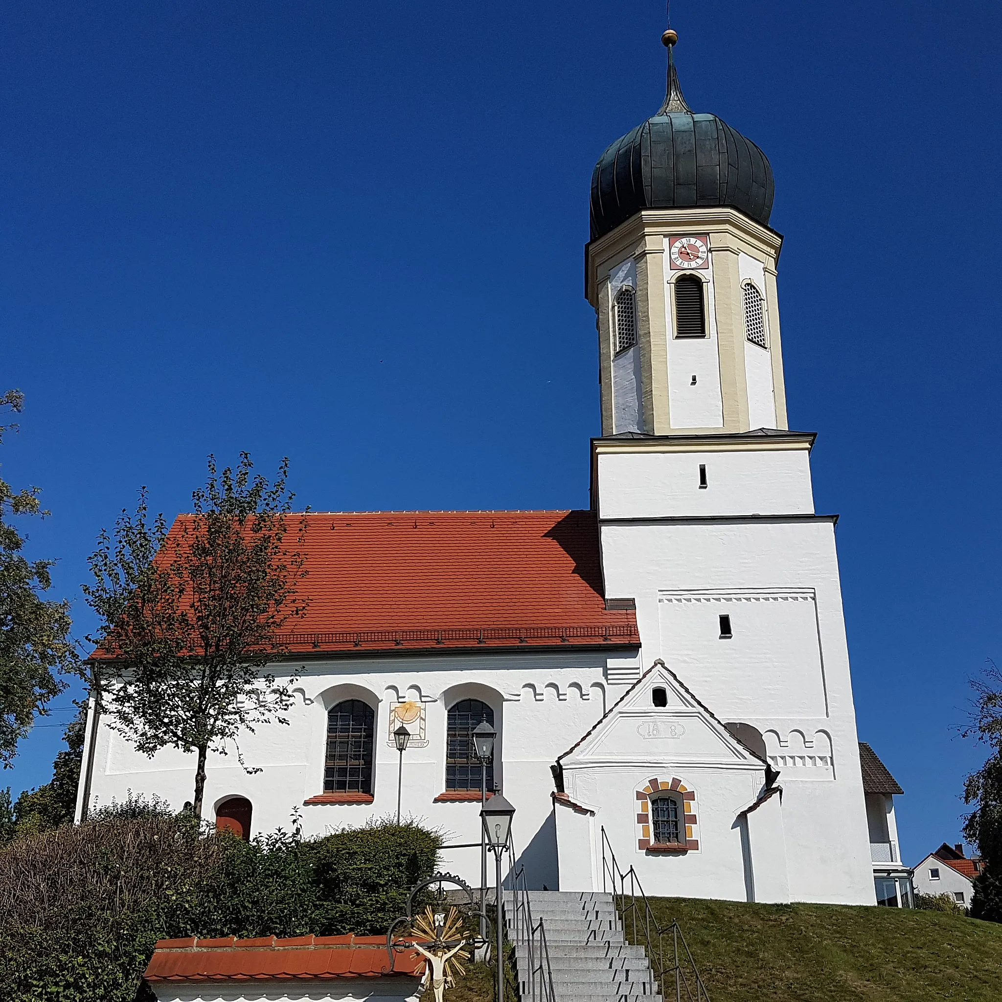 Photo showing: Tegernbach (Mittelstetten), Kirche