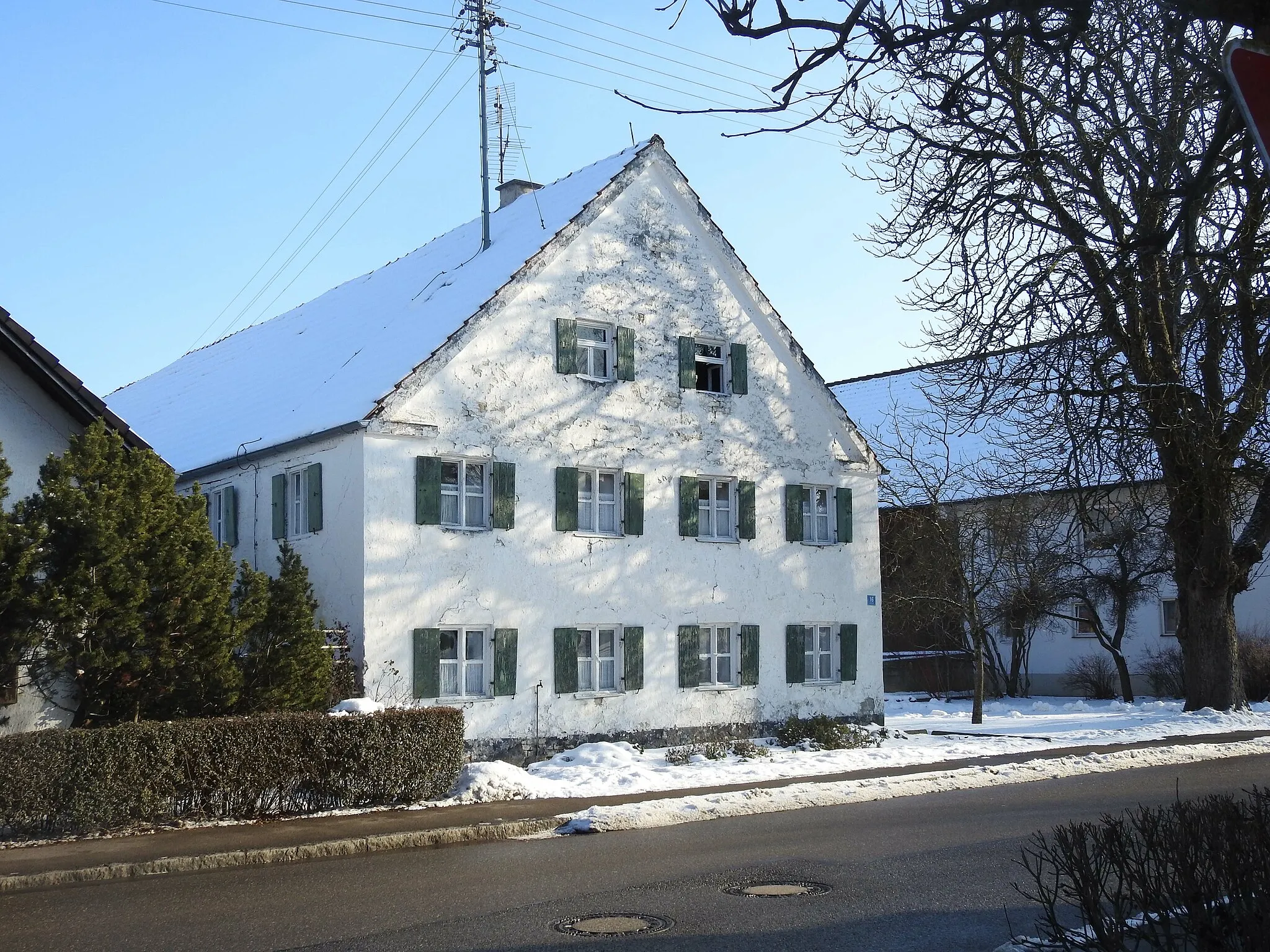 Photo showing: Hauptstr. 16 in Obermeitingen