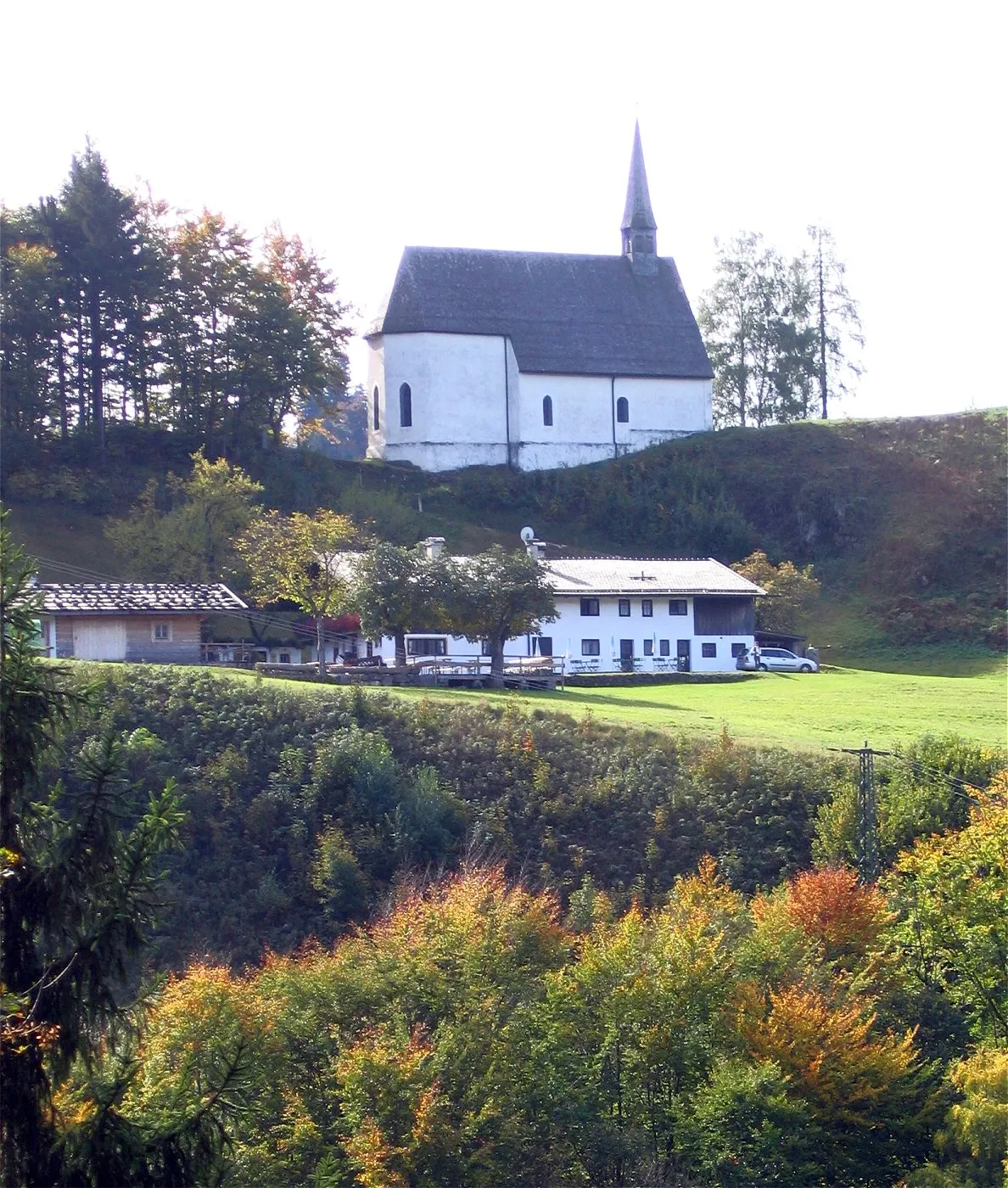 Photo showing: Streichenkapelle bei Schleching