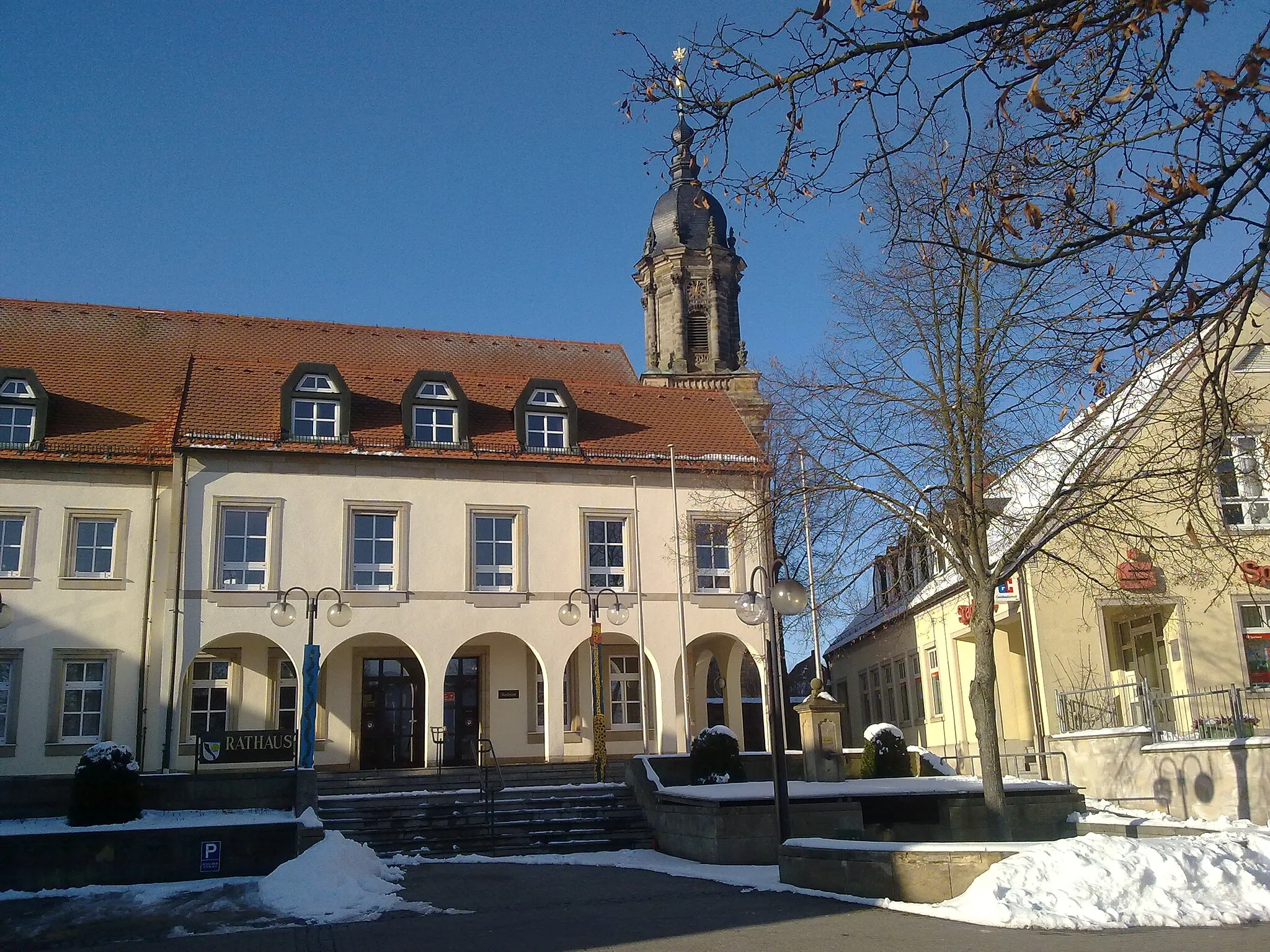 Photo showing: Rathaus Bindlach