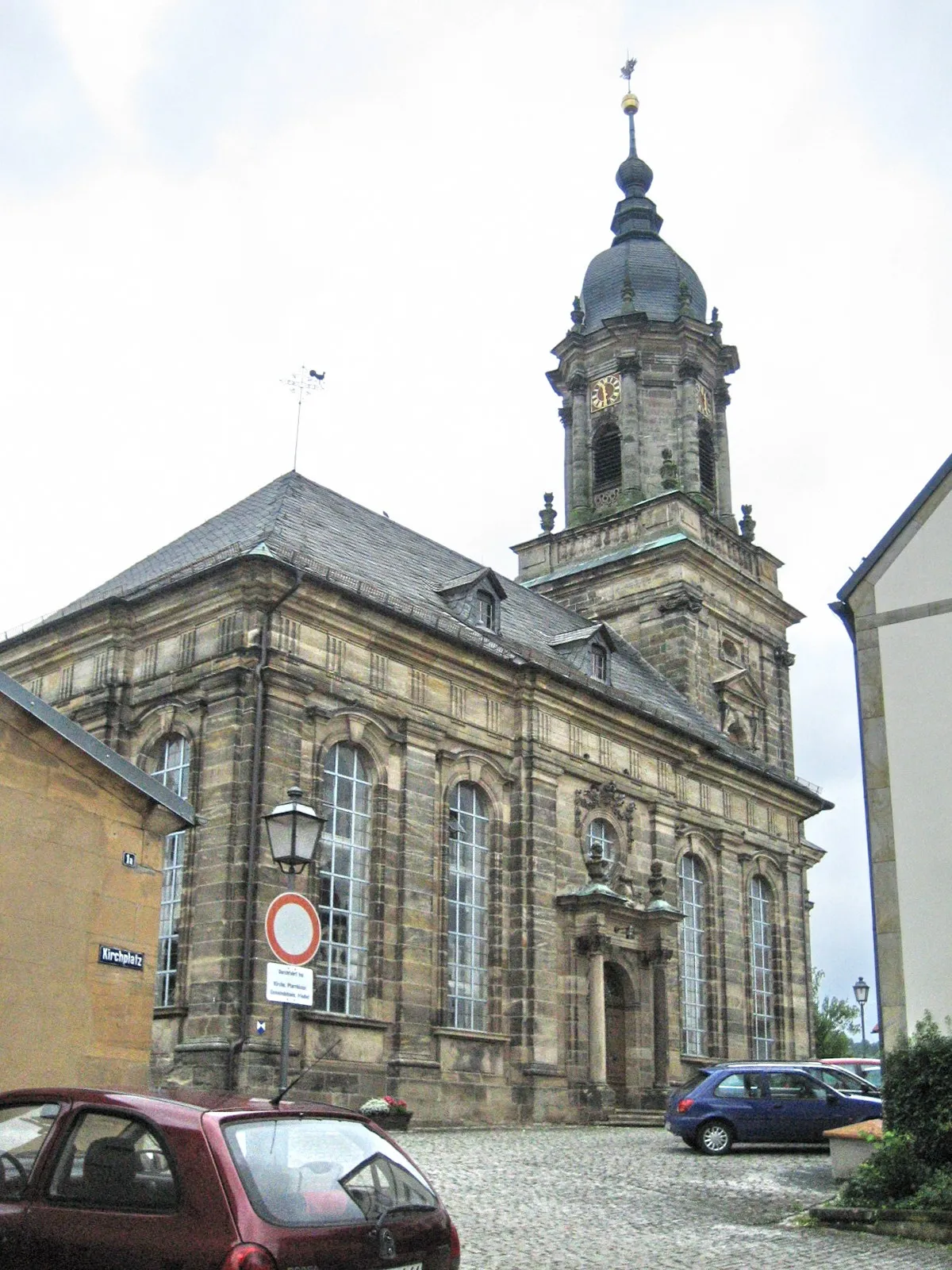 Photo showing: Bindlach's protestant 'St. Bartholomew' church
