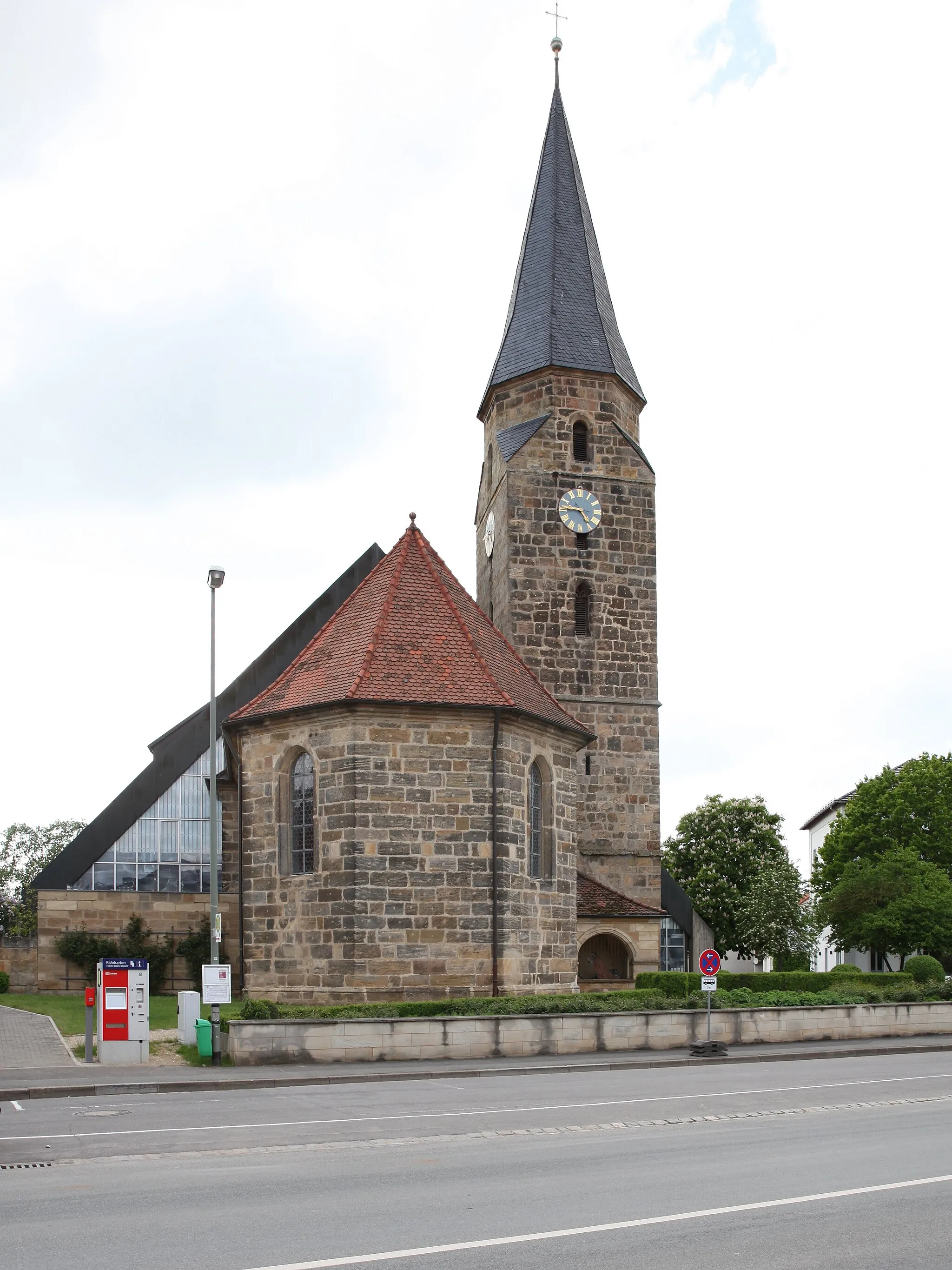 Photo showing: Stadtpfarrkirche St. Leonhard, Breitengüßbach