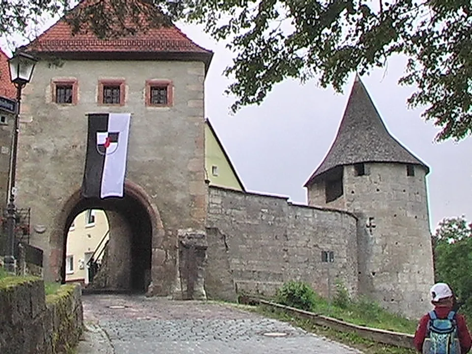 Photo showing: Stadttor mit Malefizturm von Creußen