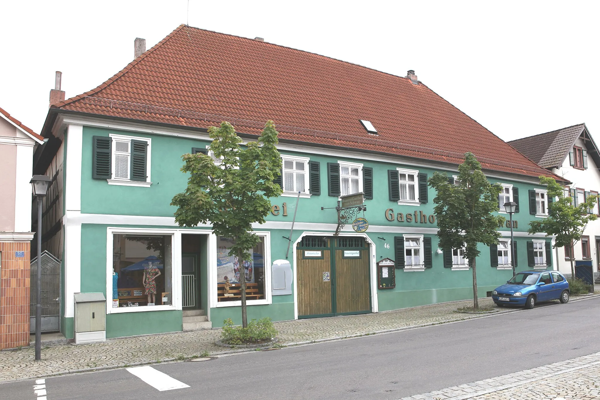 Photo showing: Gasthof zum Schwan. Ebensfeld, Hauptstraße 46