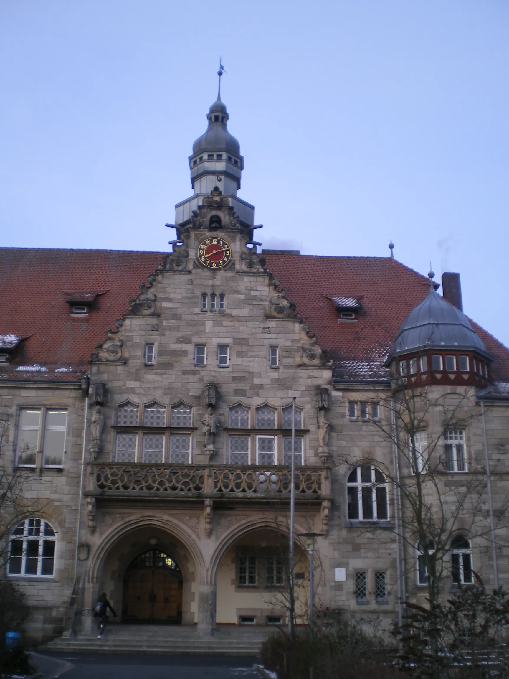 Photo showing: Johann Gottfried Herder grammar school in Forchheim/Upper Franconia