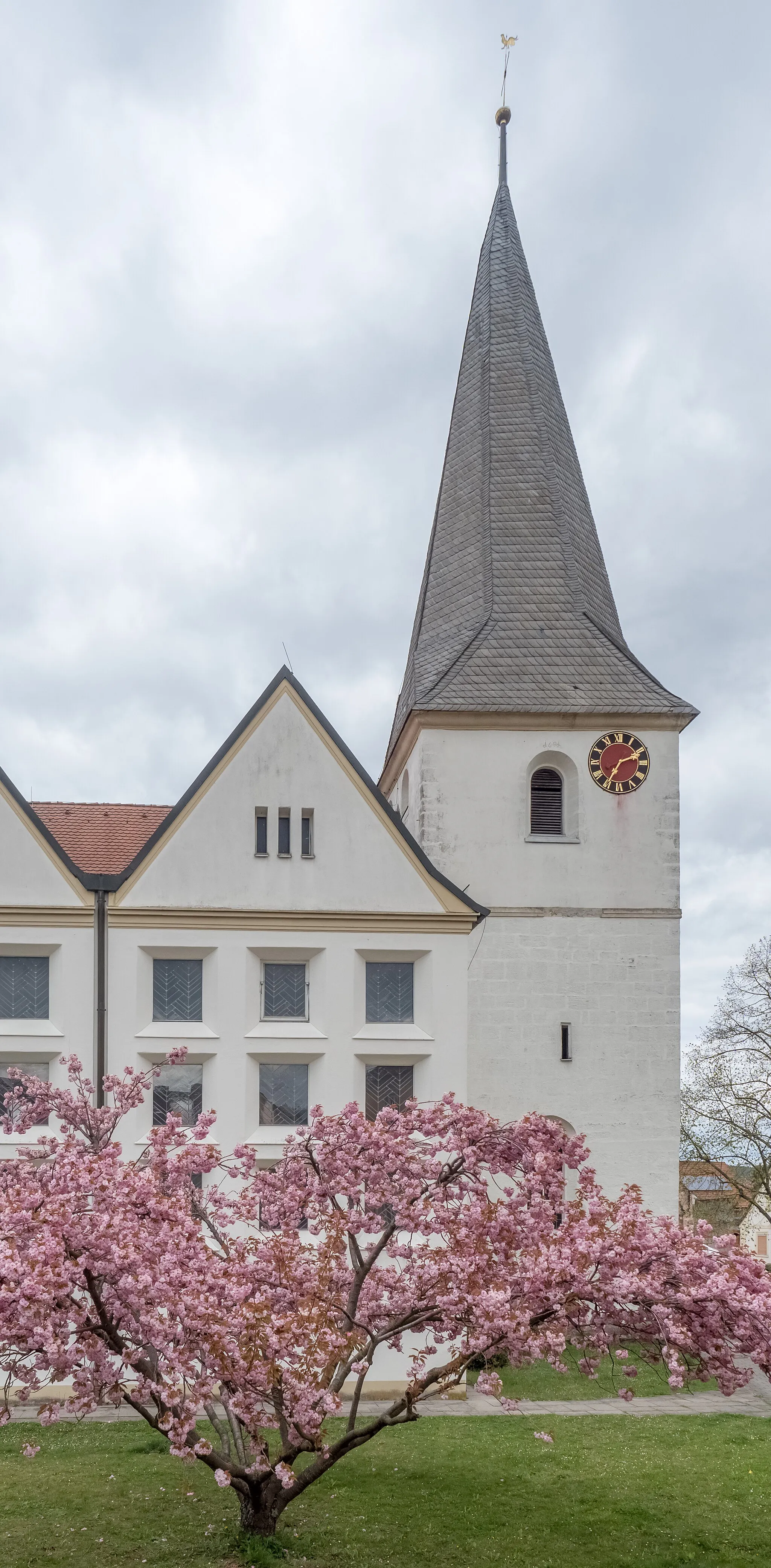 Photo showing: Catholic parish church of St. John in Frensdorf