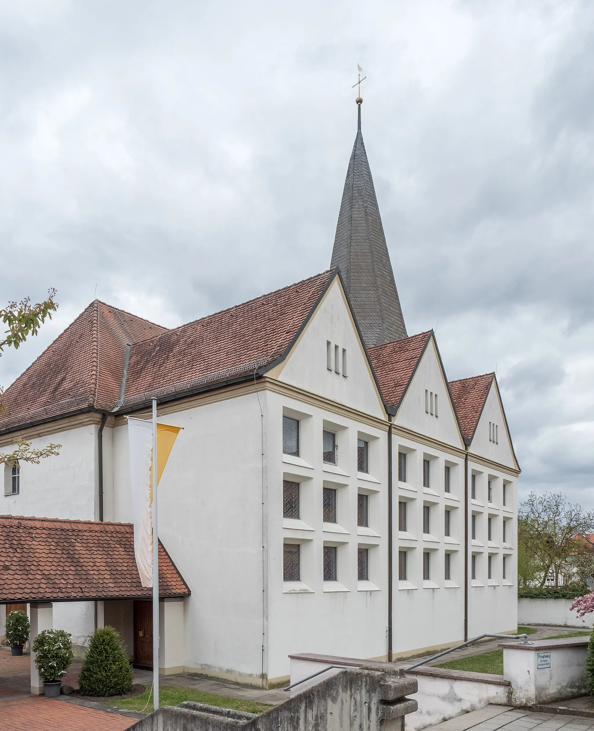 Photo showing: Catholic parish church of St. John in Frensdorf