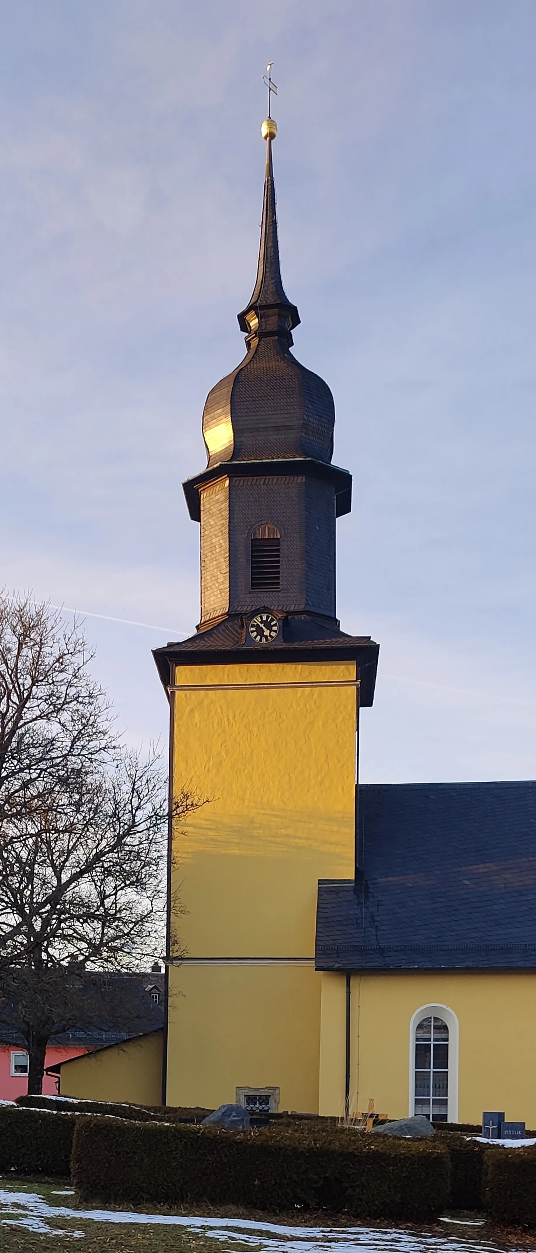 Photo showing: Evangelisch-lutherische Jakobuskirche Geroldsgrün, Landkreis Hof, Oberfranken, Bayern, Deutschland