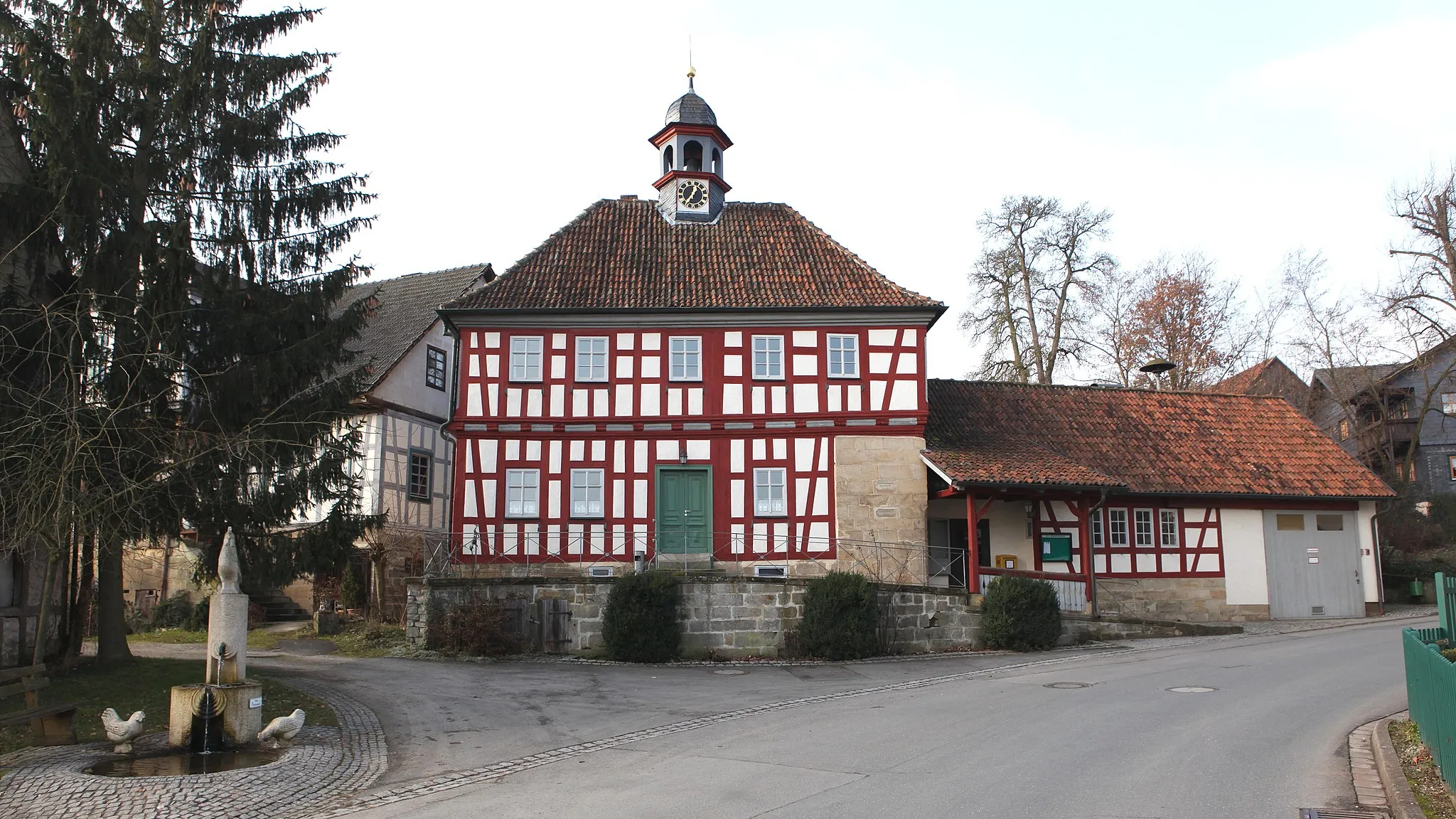 Photo showing: Ehemaliges Buchenroder Gemeindehaus, Wiesenstr. 2