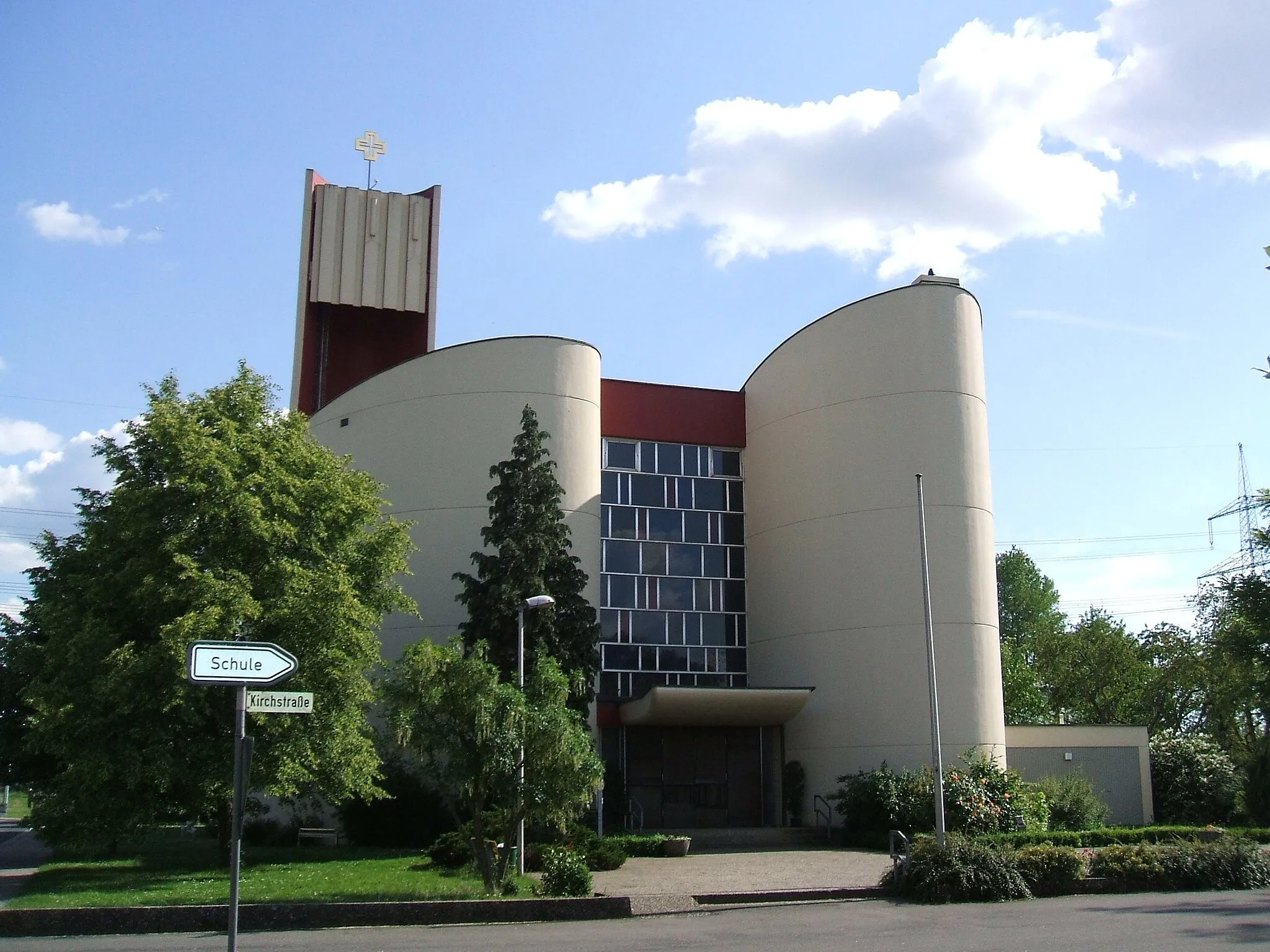 Photo showing: Kath. Pfarrkirche Sieben Schmerzen Mariens Gundelsheim (Oberfranken)