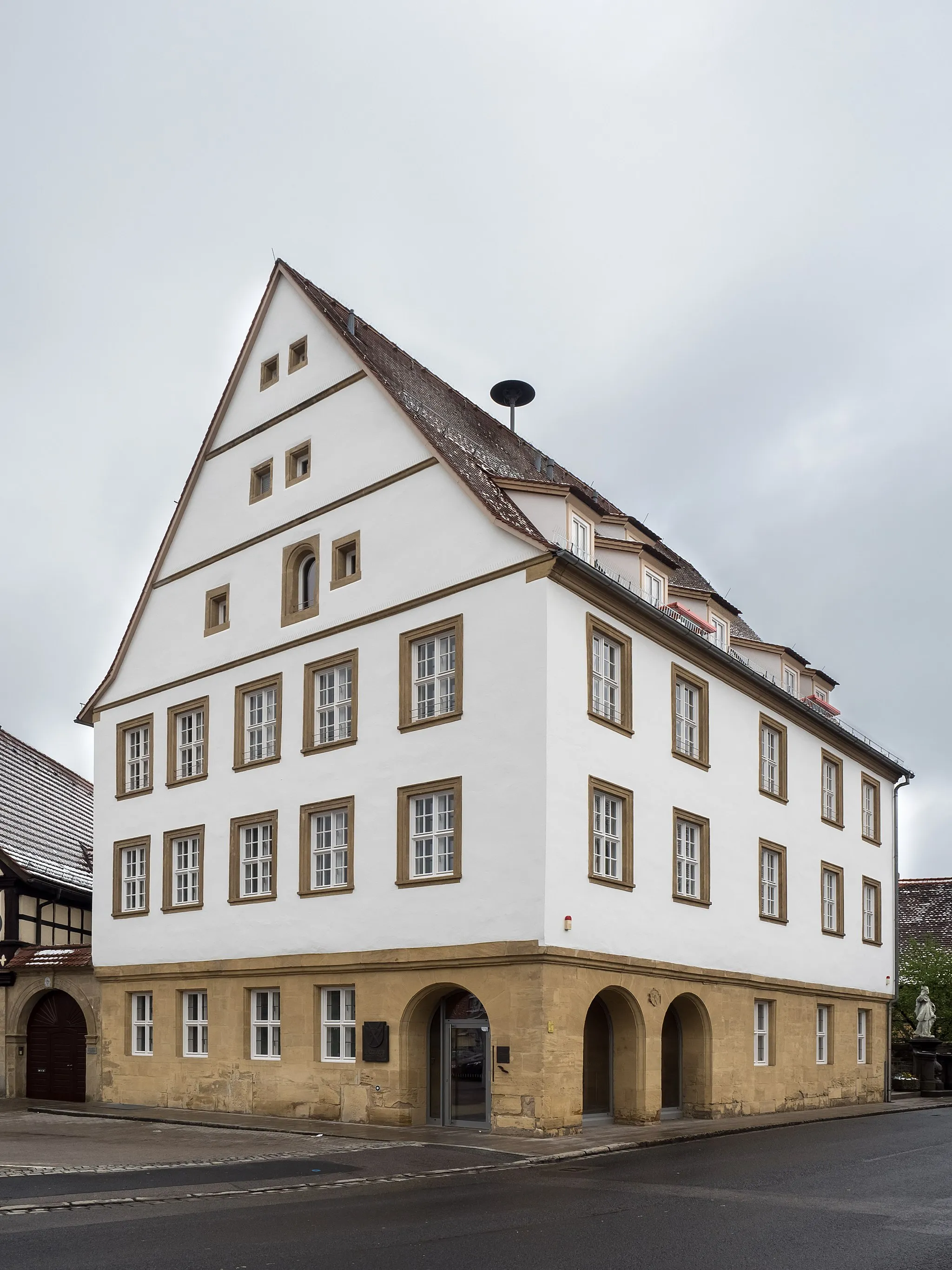 Photo showing: Town Hall of Hallstadt near Bamberg