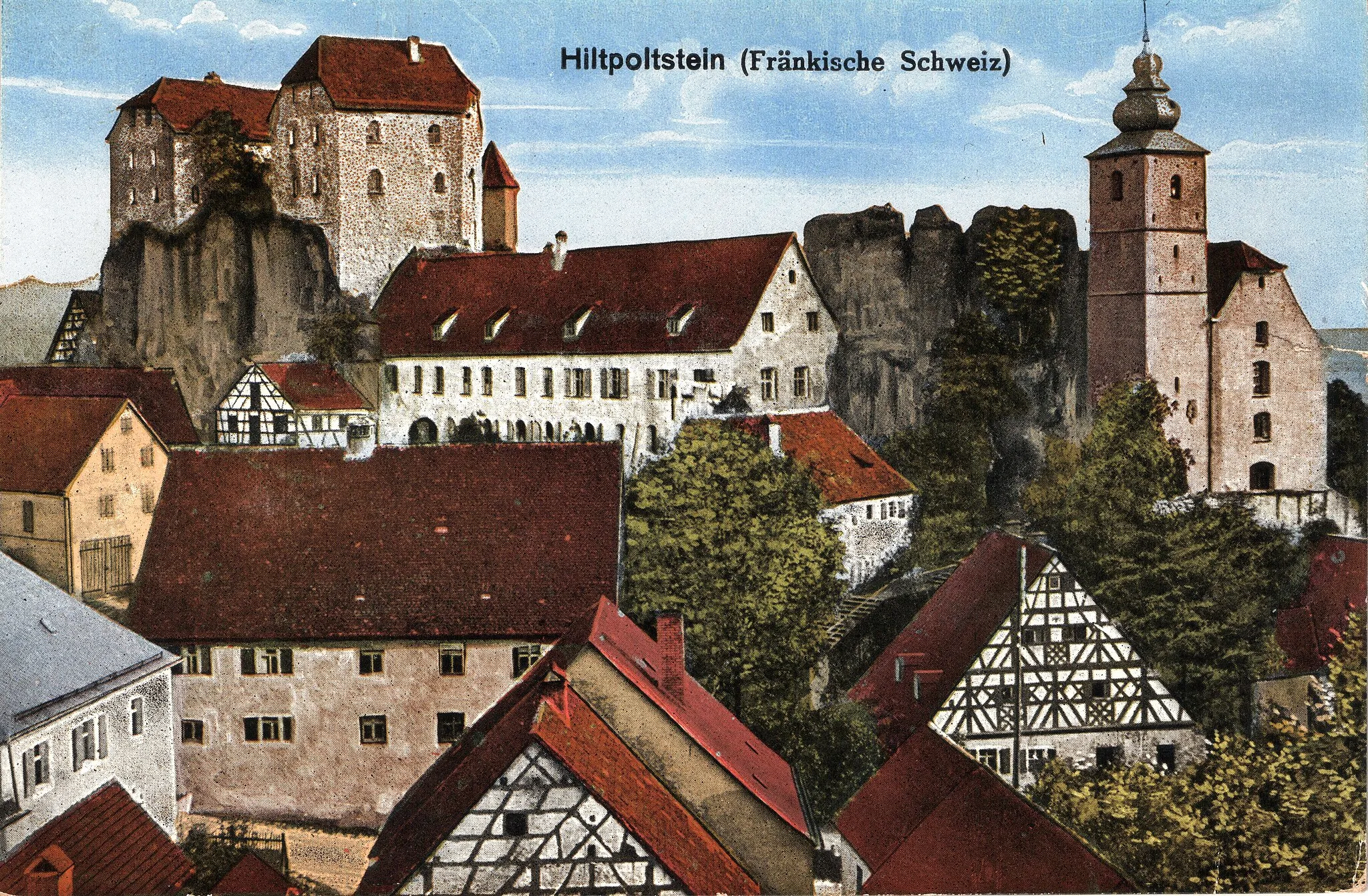Photo showing: Ort und Burg Hiltpoltstein