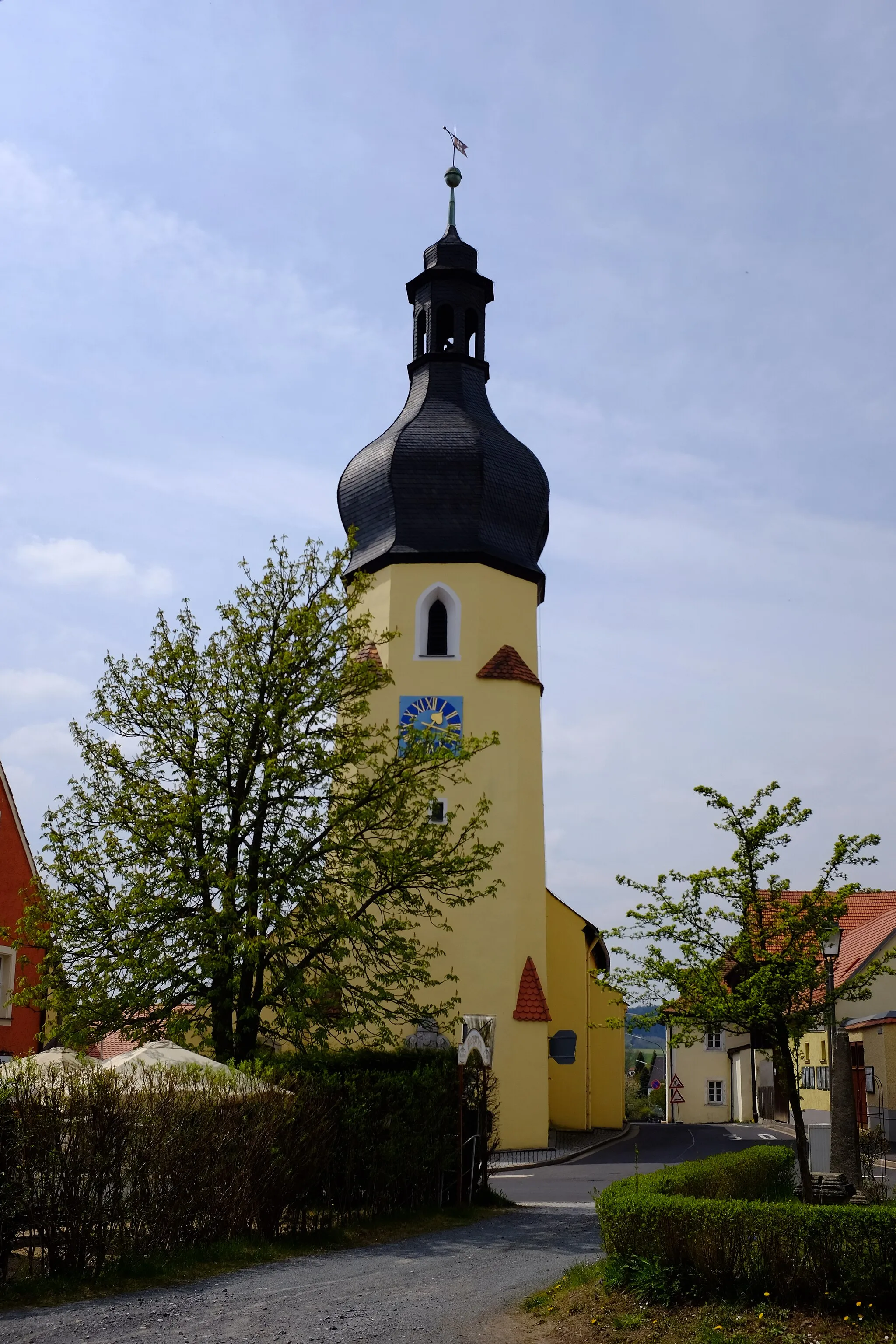 Photo showing: Hohenberg an der Eger evangelický kostel, Zemský okres Wunsiedel im Fichtelgebirge, Horní Franky, Bavorsko