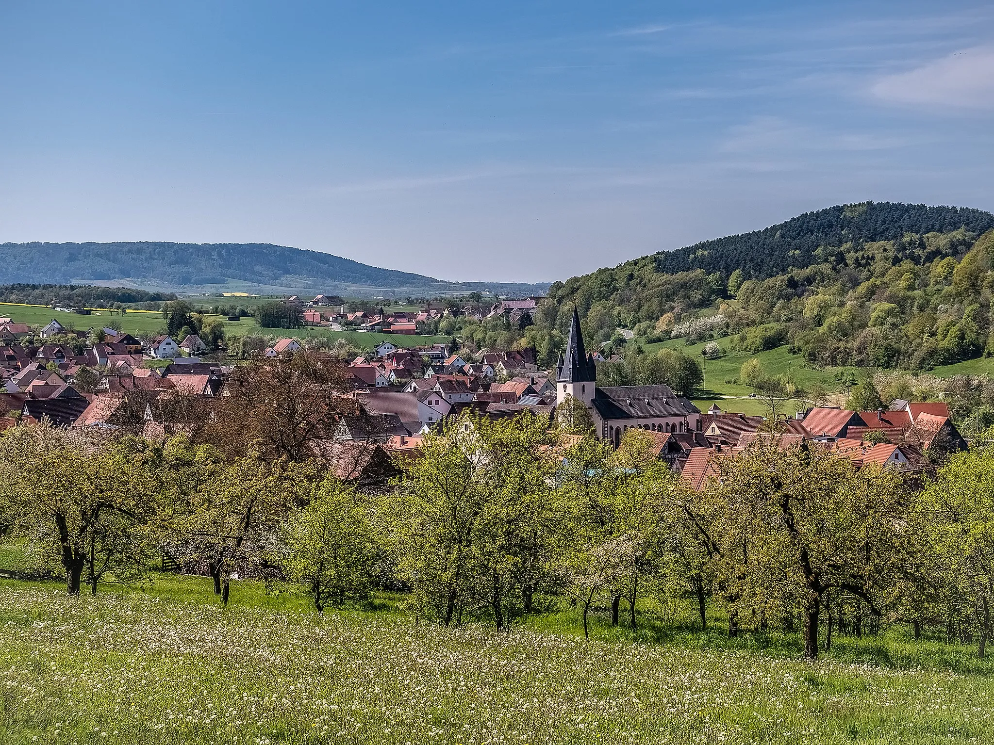 Photo showing: View at Leutenbach