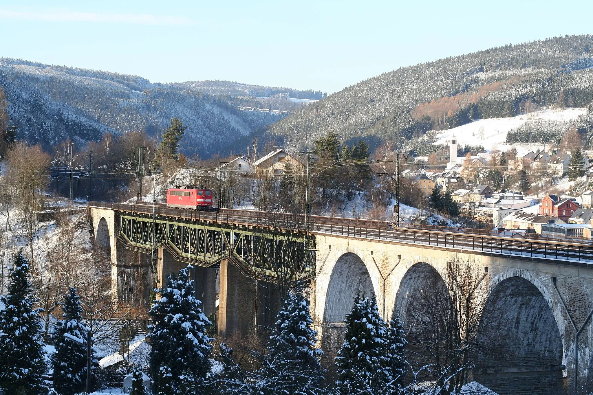 Photo showing: Trogenbachbrücke