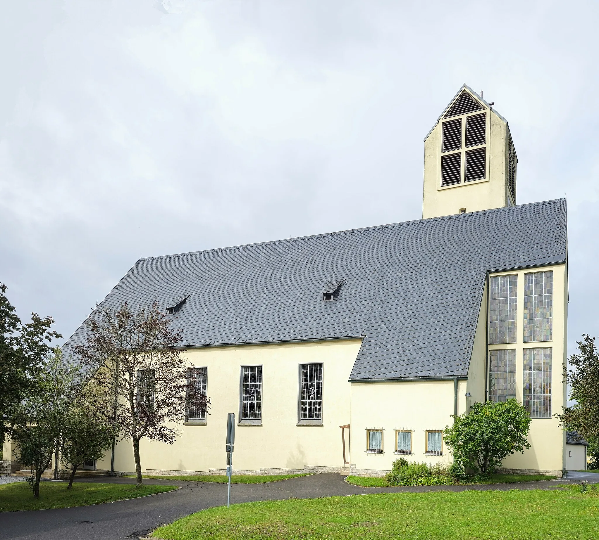 Photo showing: Katholische Pfarrkirche St. Wolfgang Marktleuthen, Kreis Wunsiedel im Fichtelgebirge, Oberfranken, Bayern, Deutschland