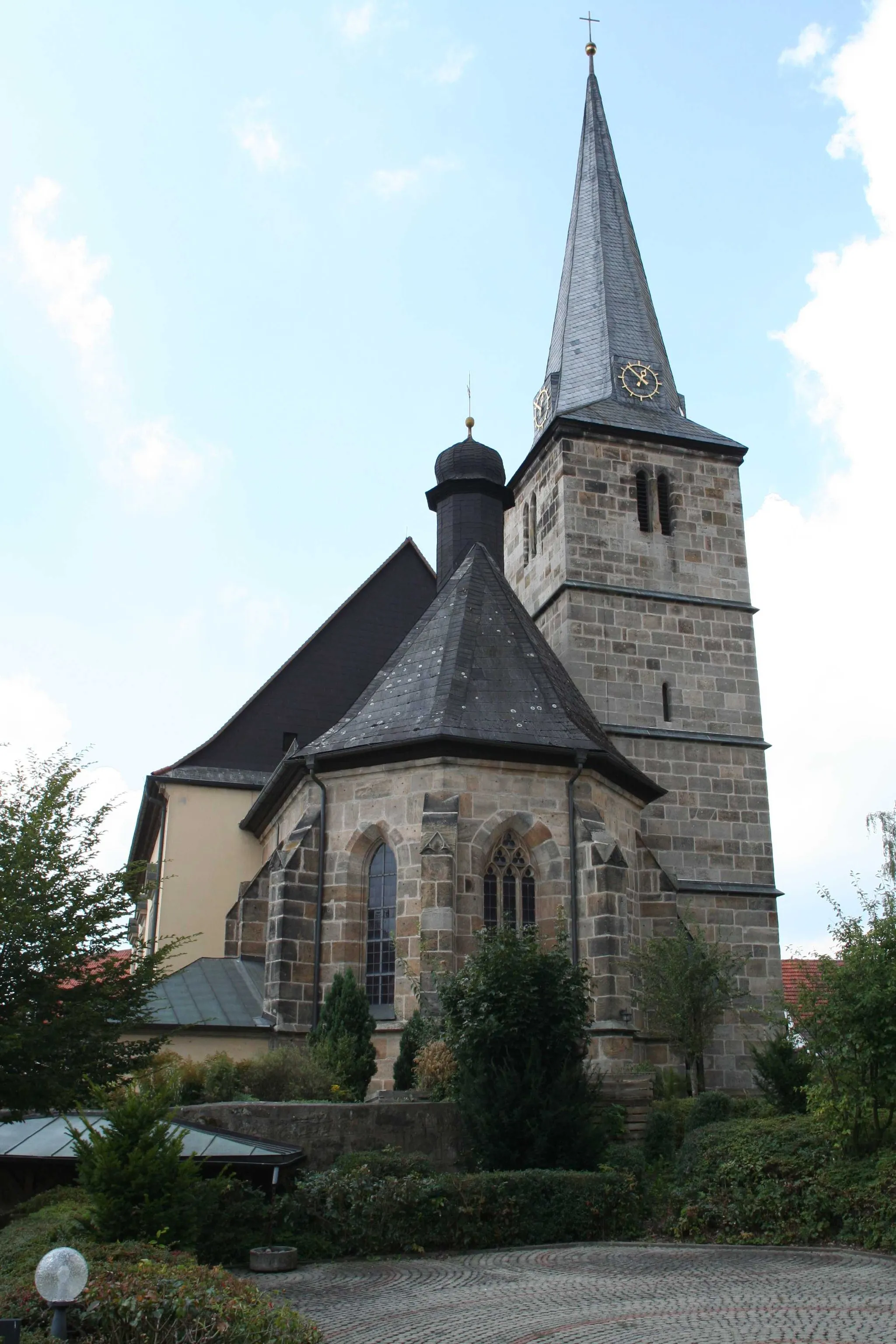 Photo showing: Kath. Pfarrkirche St. Michael Marktzeuln im Landkreis Lichtenfels in Bayern