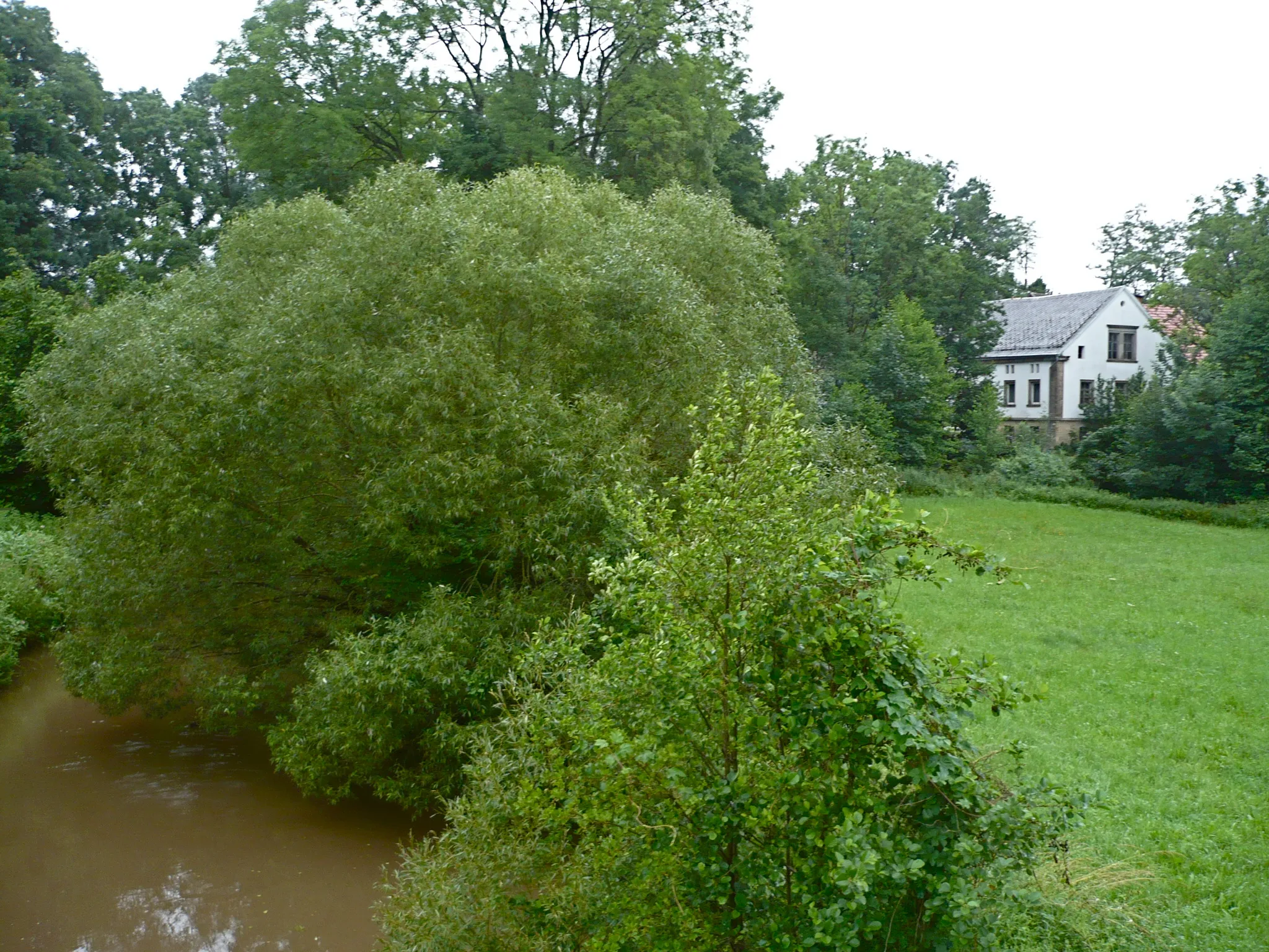 Photo showing: Neunkirchen am Main, Roter Main und Ortsteil Bruckmühle