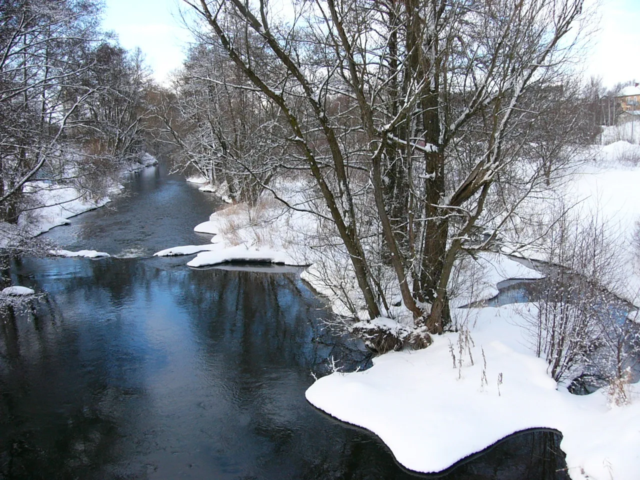 Photo showing: Saale bei Oberkotzau