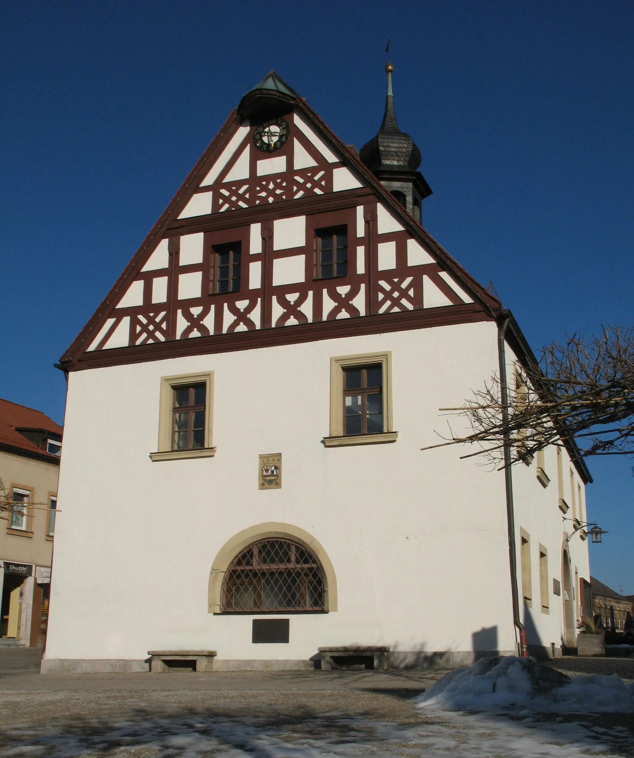 Photo showing: Old town hall in Pegnitz in Bavaria, Germany