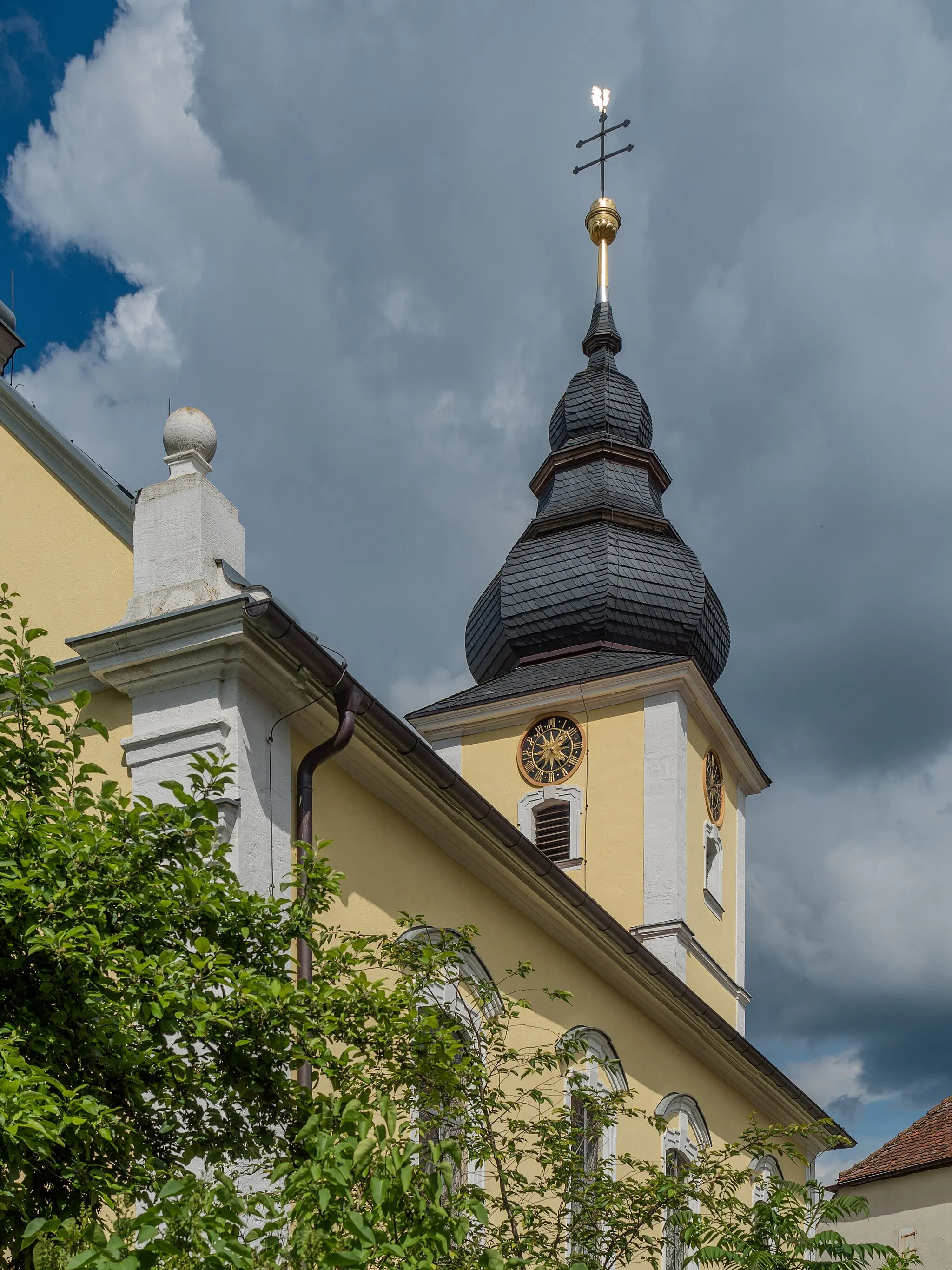 Photo showing: Evangelical Church of St. Mary and St. John in Pommersfelden