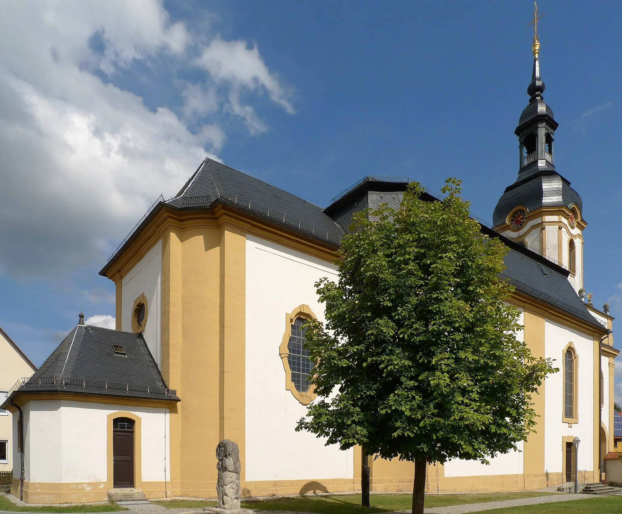 Photo showing: Pfarrkirche St. Kilian in Pretzfeld