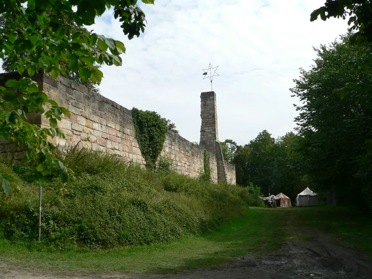 Photo showing: Lauterburg in Rödental-Oberwohlsbach