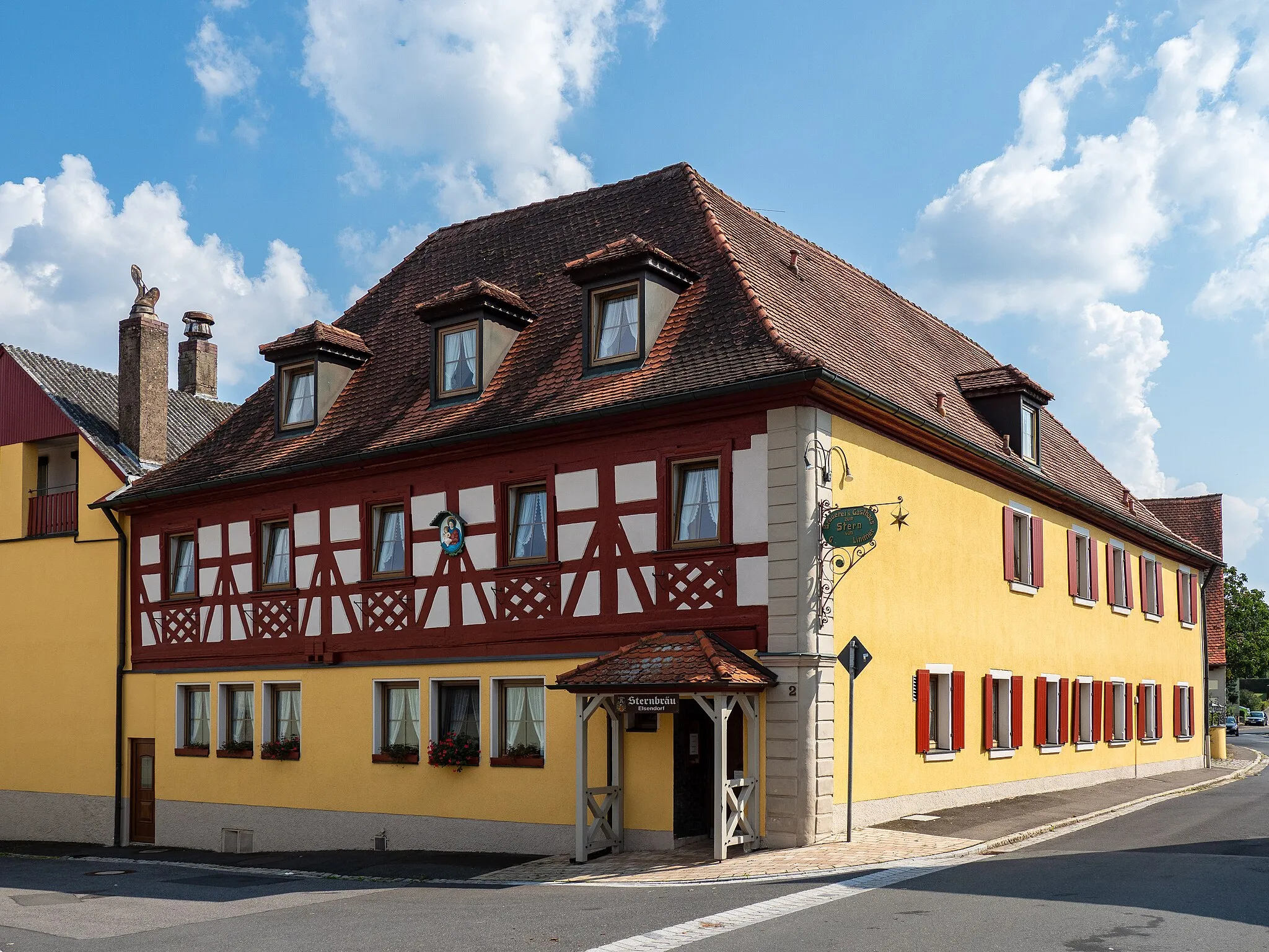 Photo showing: Brewery Inn Stern in Elsendorf near Schlüsselfeld