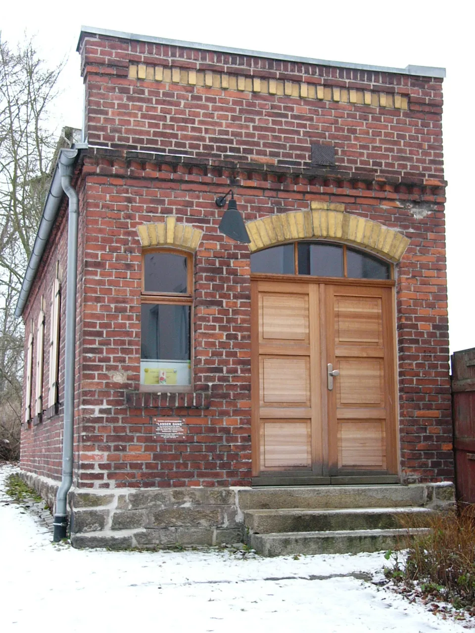 Photo showing: Gedenkstätte Langer Gang in Schwarzenbach an der Saale