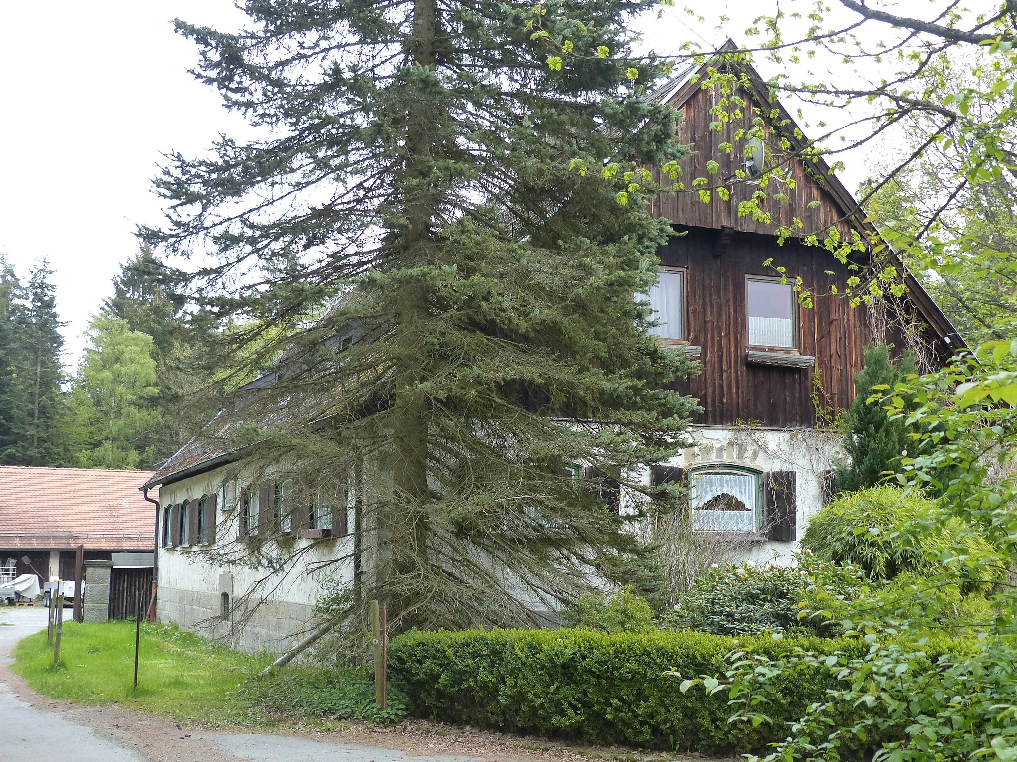 Photo showing: Forsthaus Häusellohe bei Selb