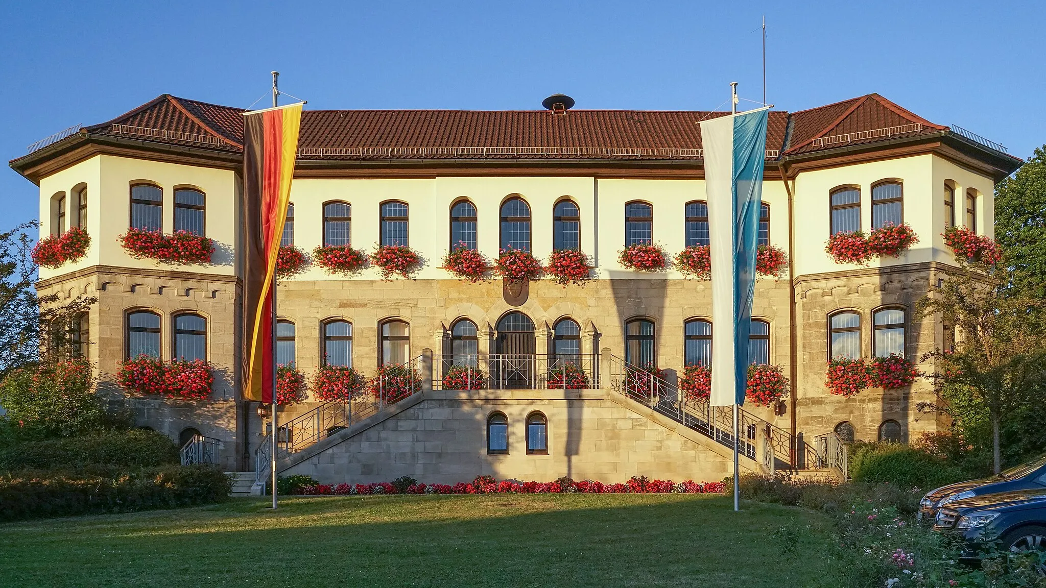 Photo showing: Das Sonnefelder Rathaus