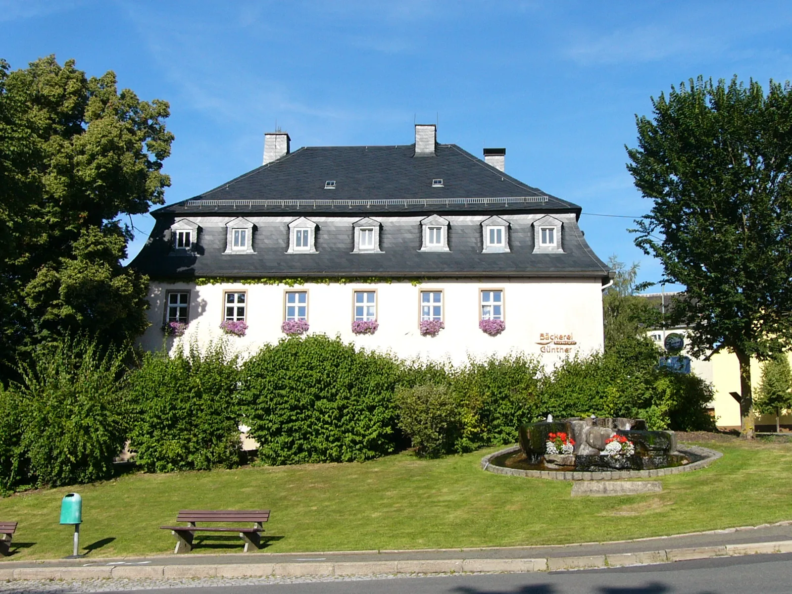 Photo showing: Denkmalgeschützte Gebäude in Sparneck