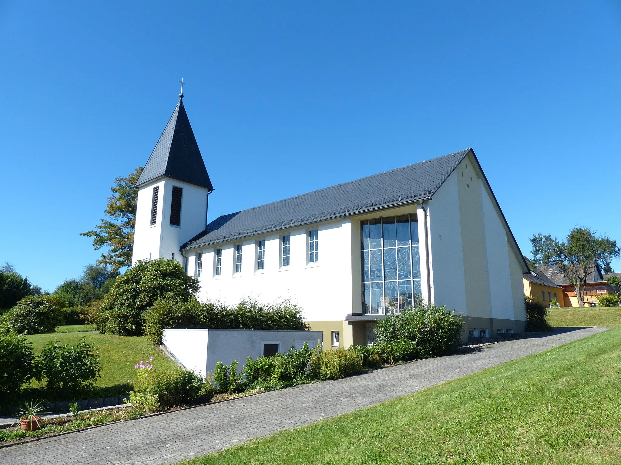 Photo showing: Katholische Kirche von Stammbach