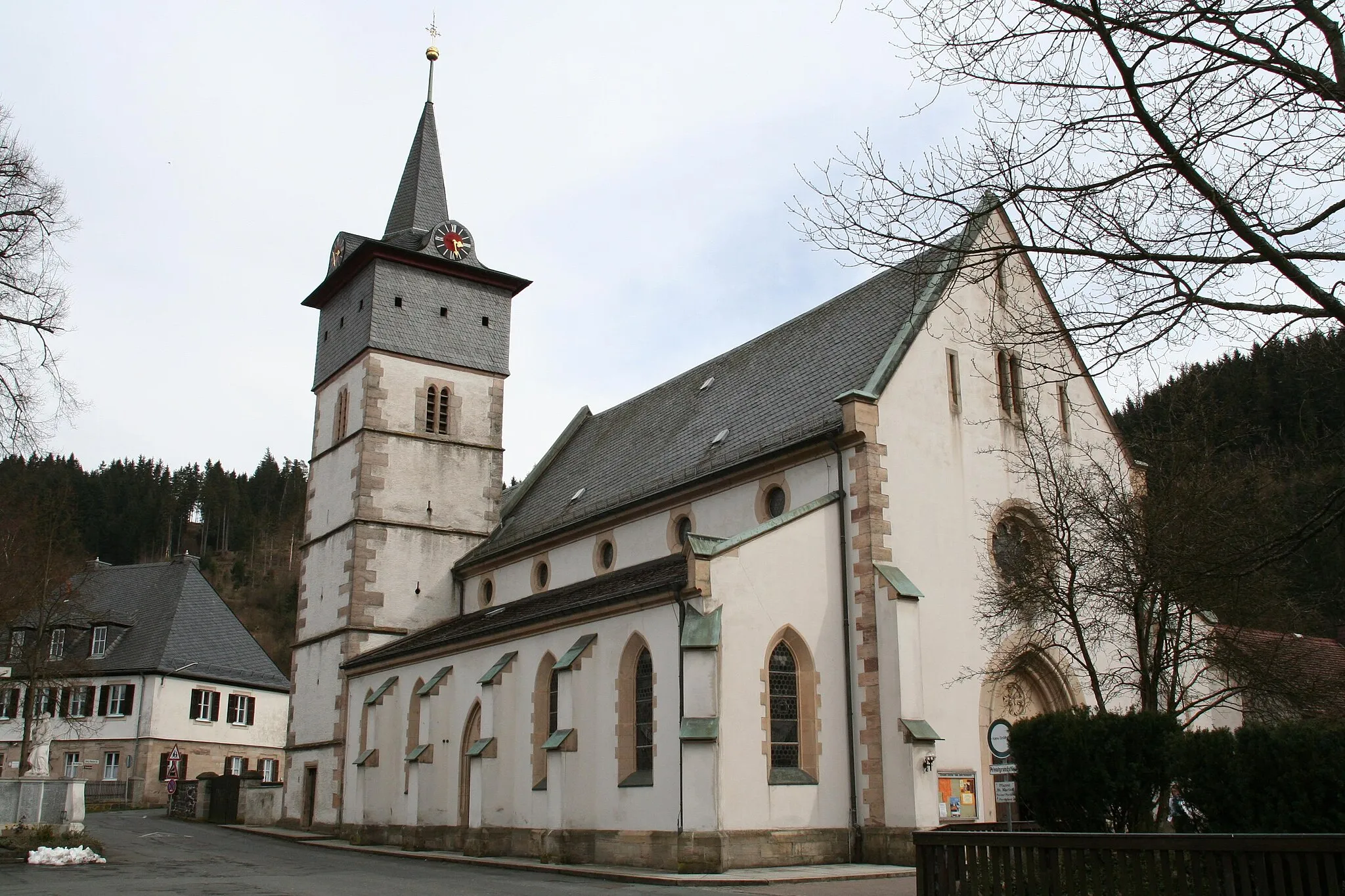 Photo showing: Steinwiesen im Landkreis Kronach, Katholische Kirche St. Marien