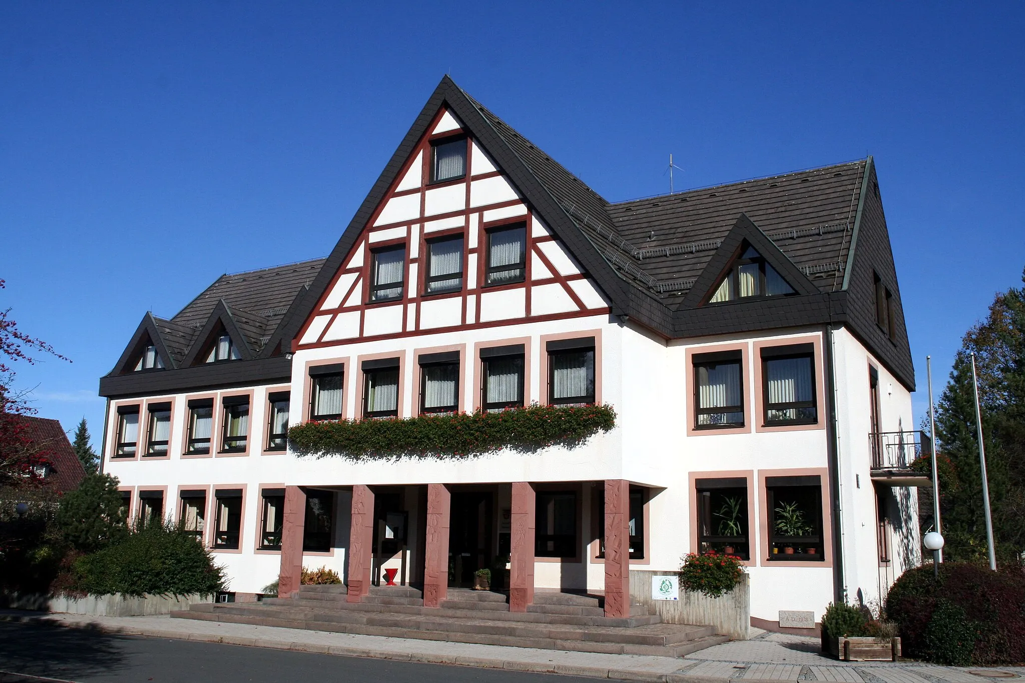 Photo showing: Rathaus in Stockheim in Oberfranken