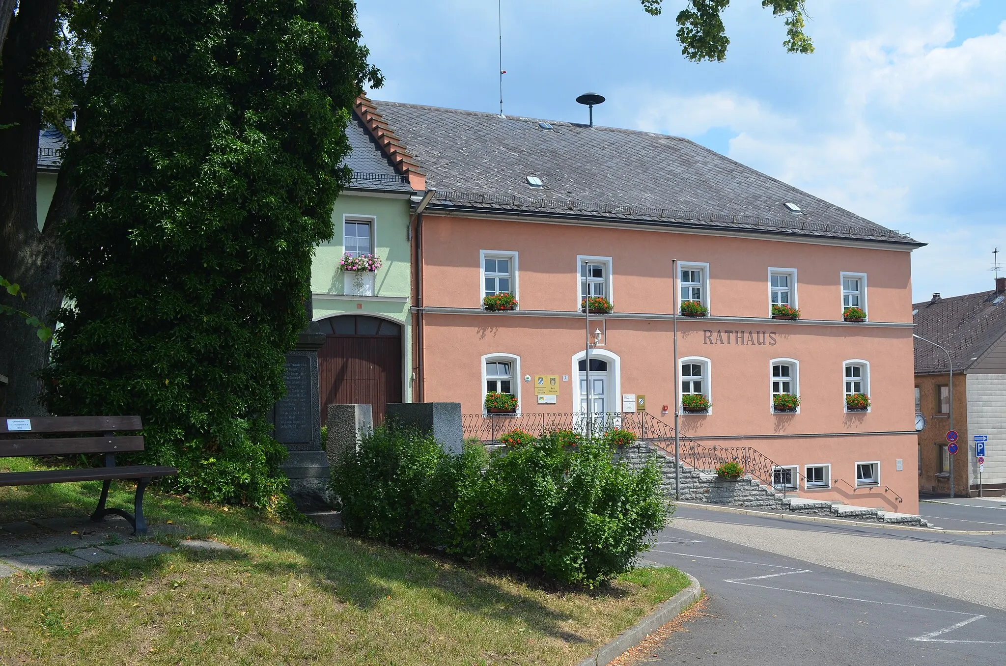 Photo showing: Thiersheim (Oberfranken-Deutschland) - Rathaus.