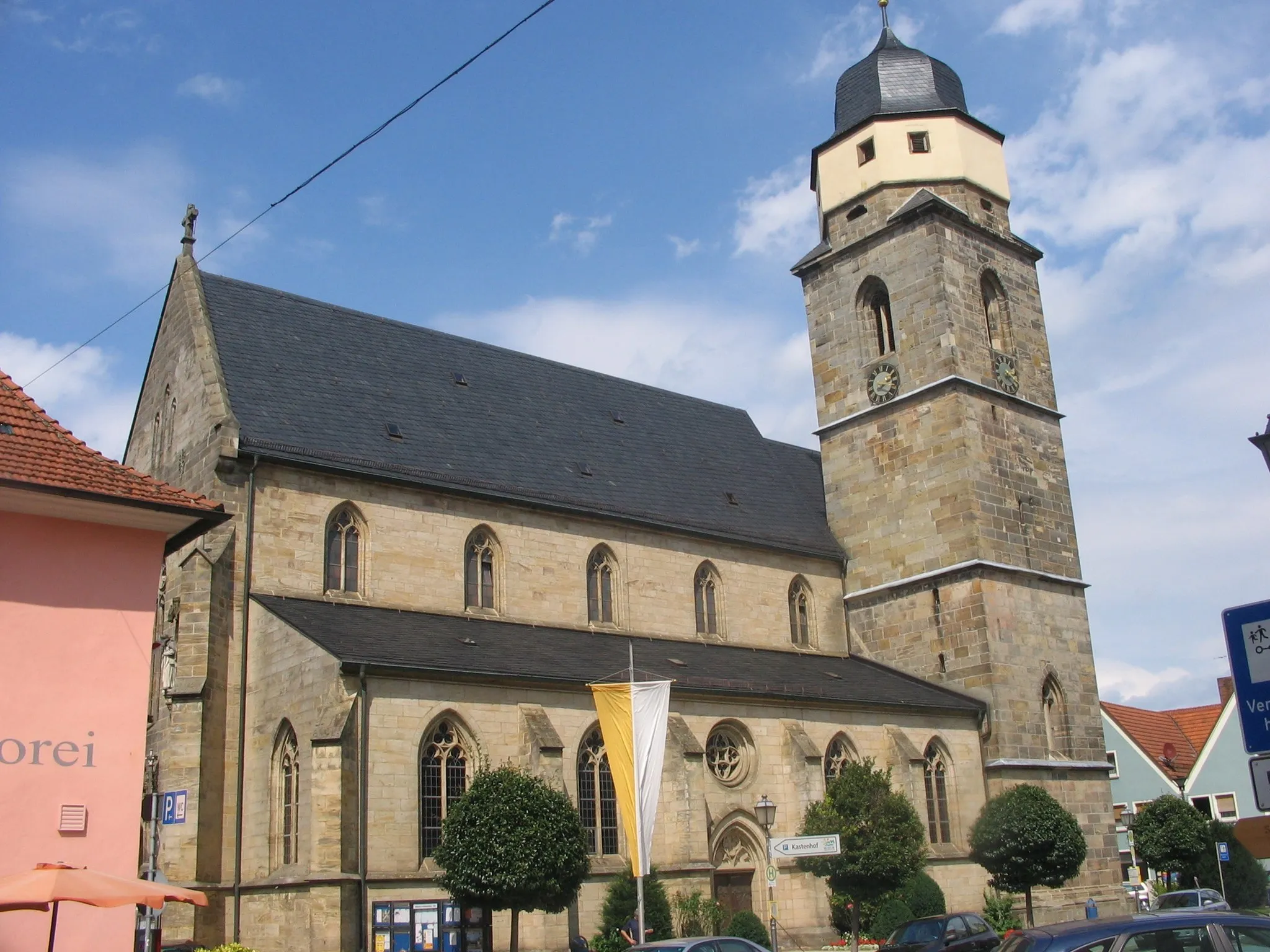 Photo showing: Church in Weismain, Germany