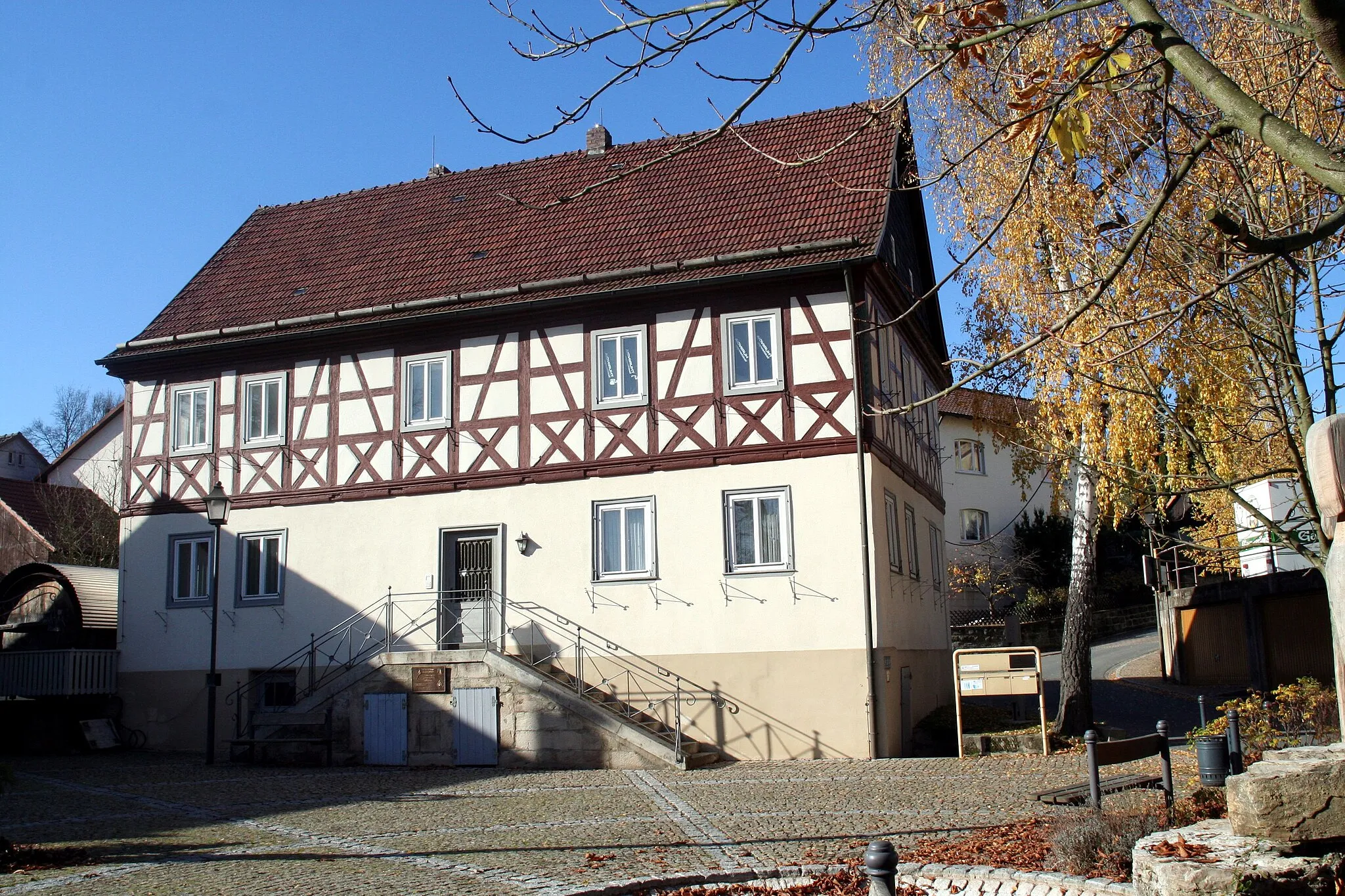 Photo showing: Altes Rathaus in Weissenbrunn in Oberfranken Landkreis Kronach