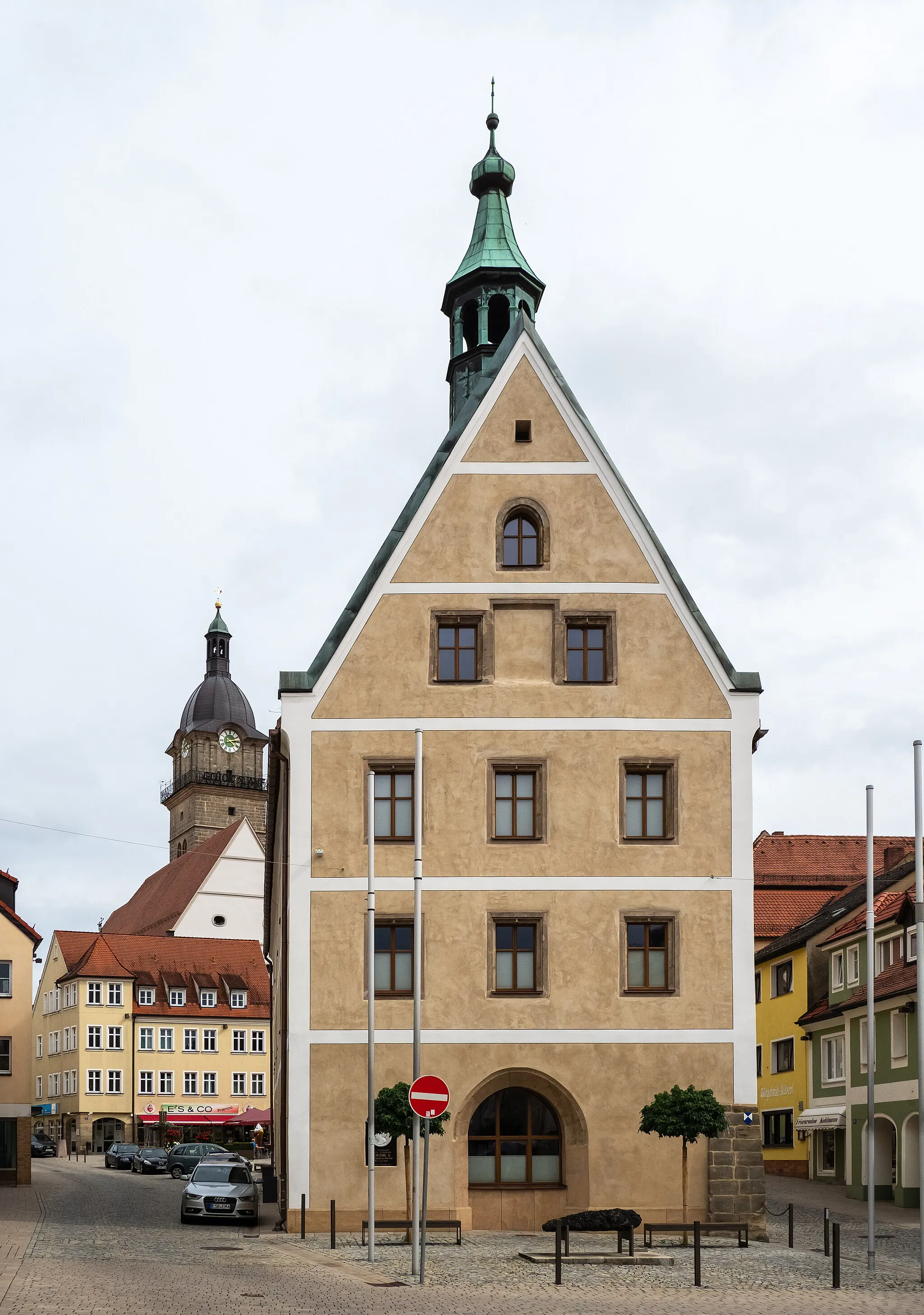 Photo showing: Town hall in Auerbach in the Upper Palatinate