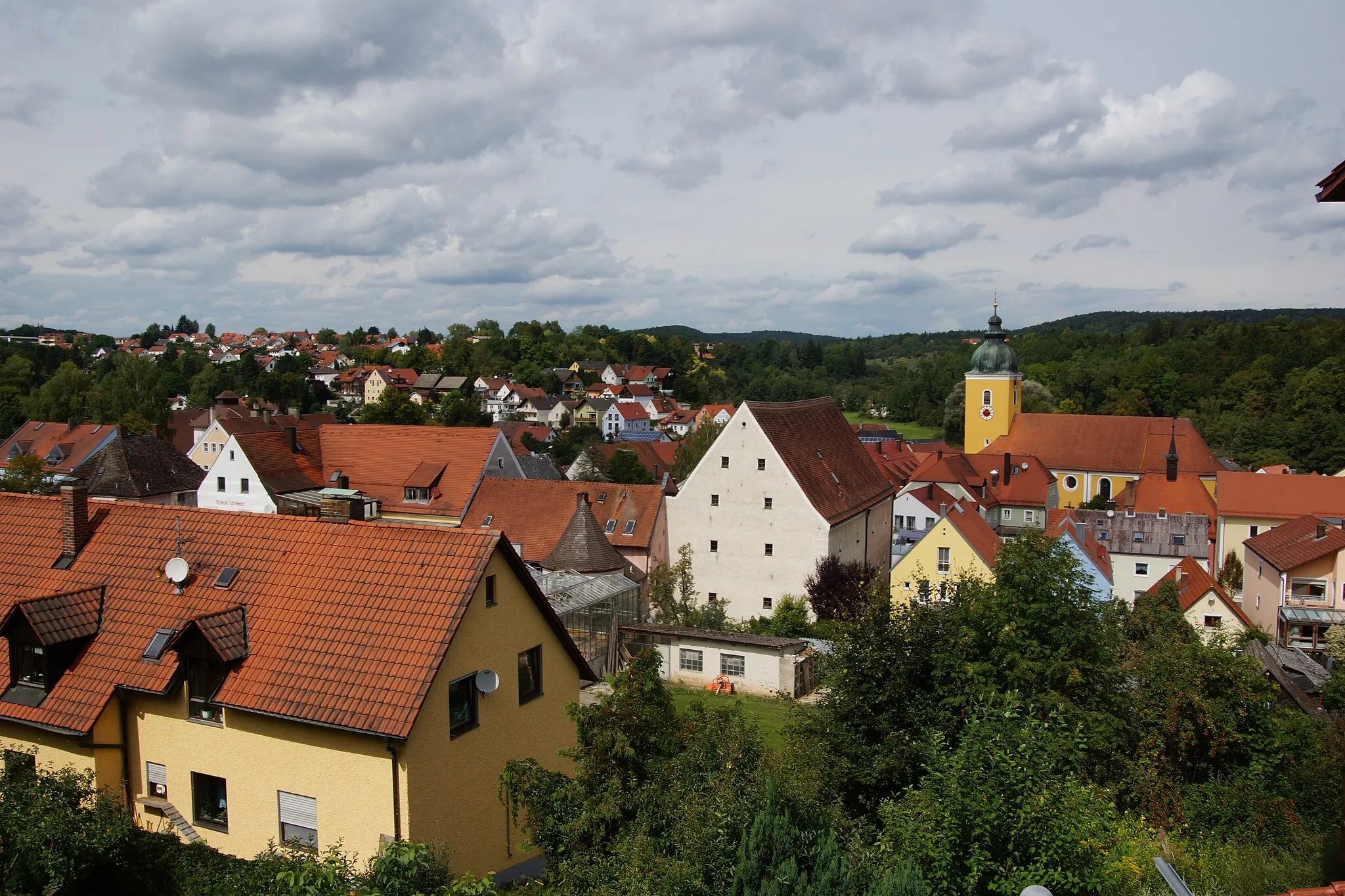 Photo showing: Der Markt Beratzhausen in der Oberpfalz