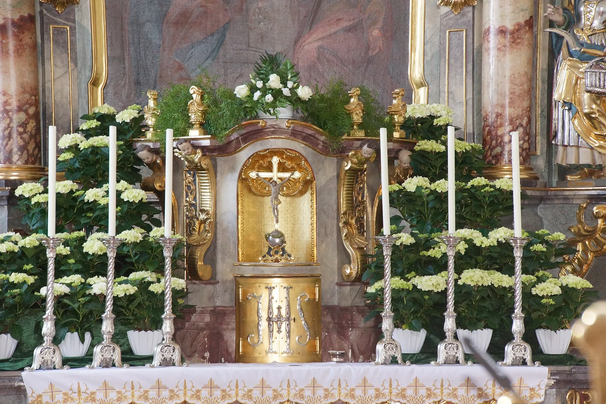 Photo showing: St Peter und Paul Berngau - Ostern 2019