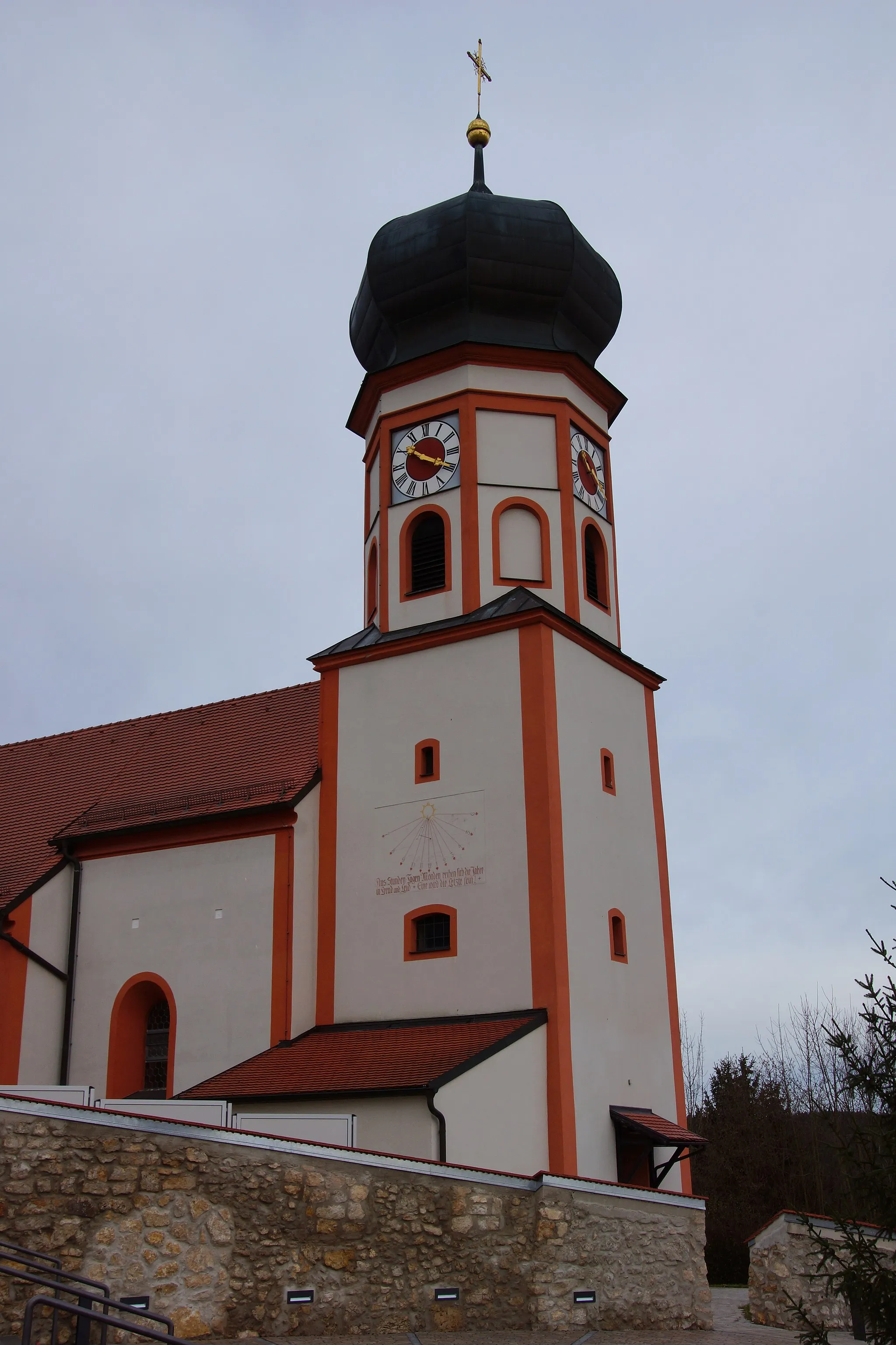 Photo showing: Die katholische Pfarrkirche St. Martin - Deuerling Oberpfalz